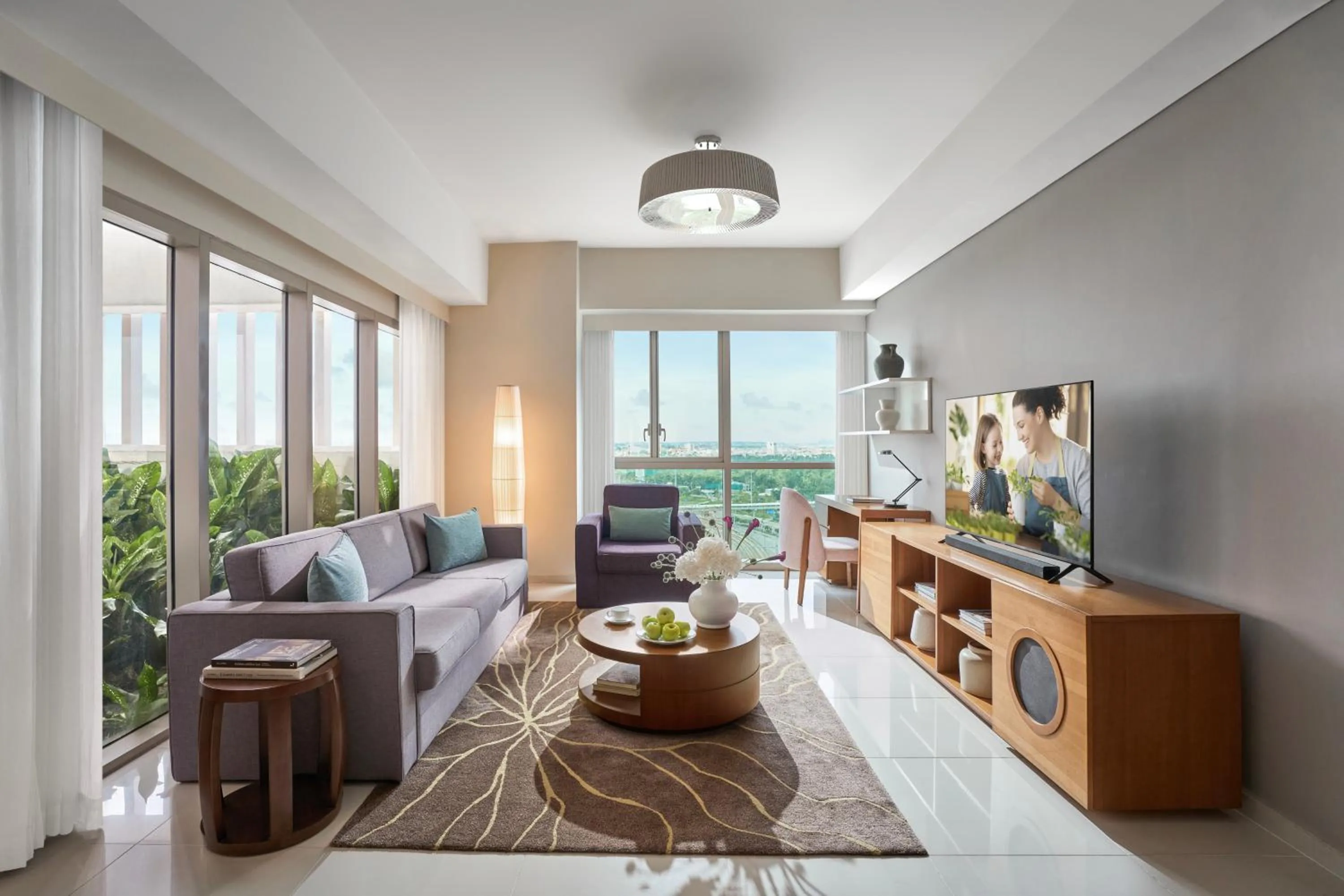 Living room in Somerset Vista Ho Chi Minh City