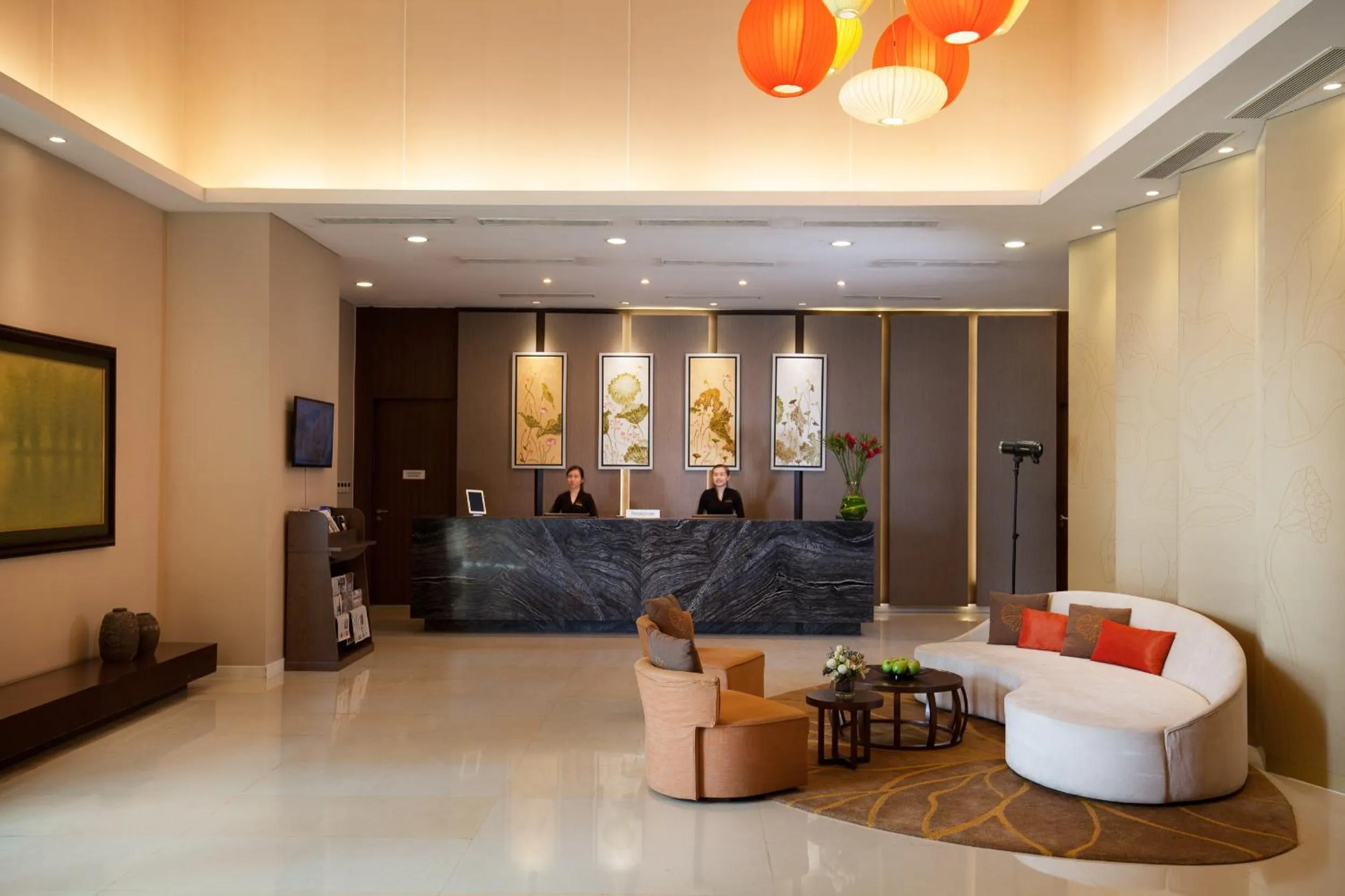 Lobby or reception in Somerset Vista Ho Chi Minh City