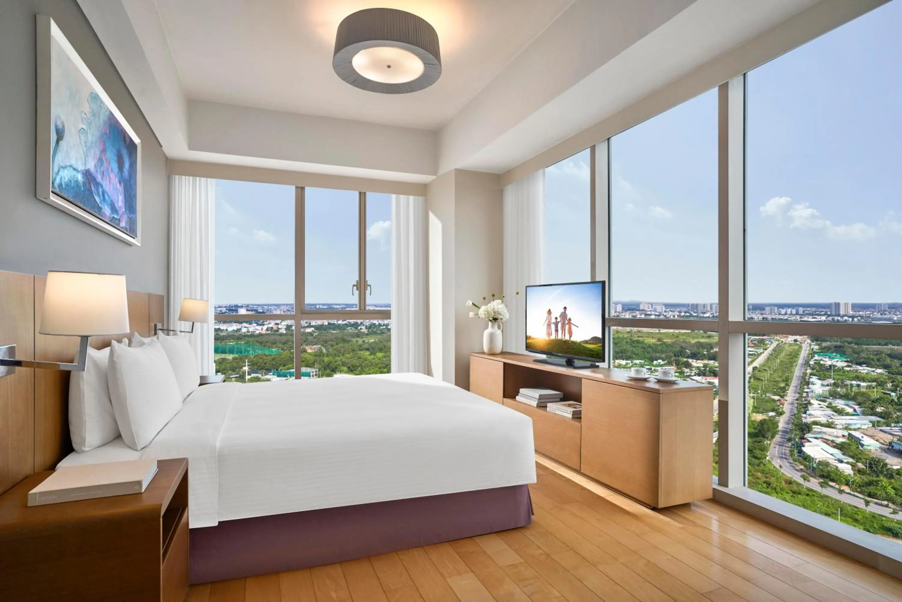 Bedroom, Bed in Somerset Vista Ho Chi Minh City