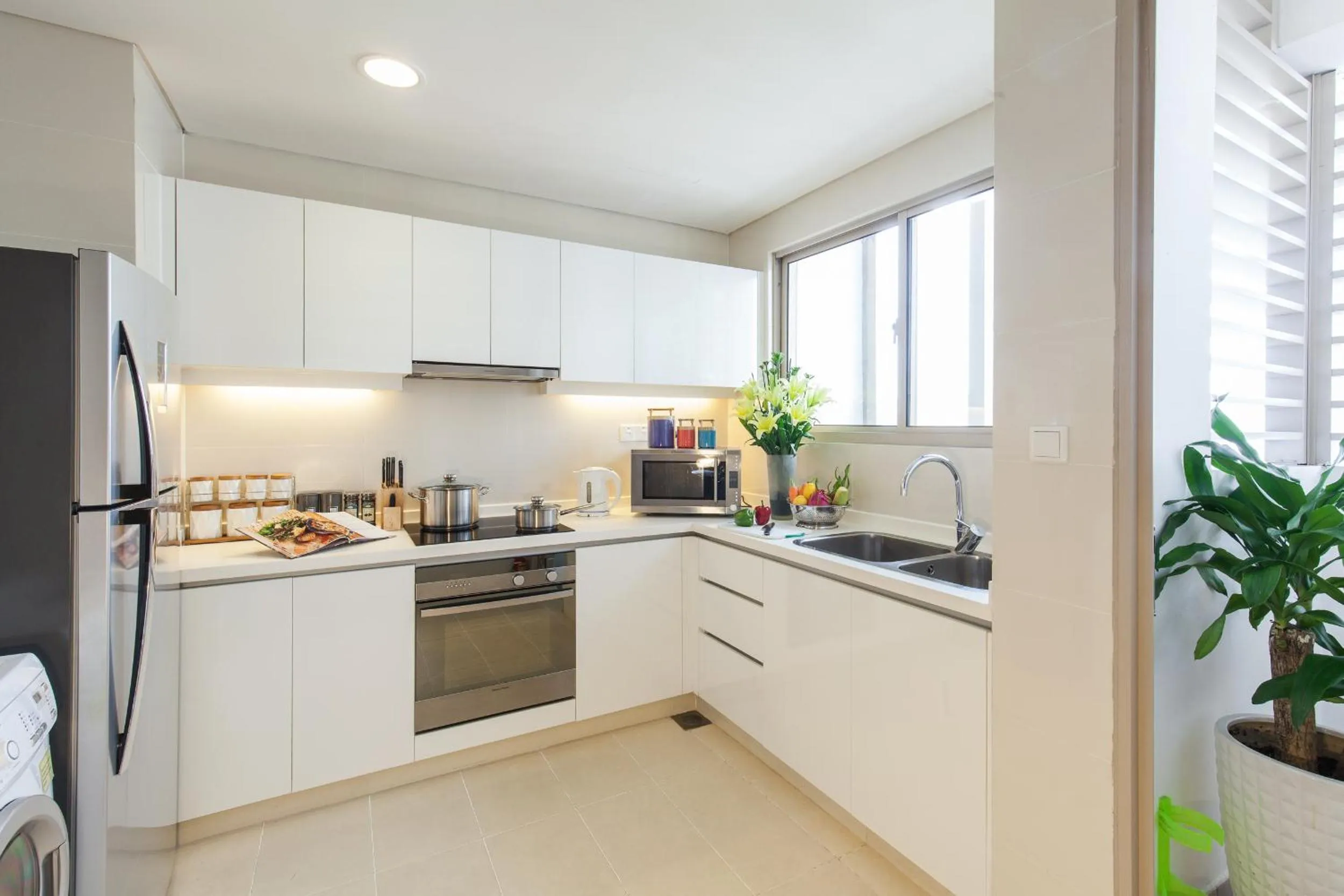 Kitchen or kitchenette in Somerset Vista Ho Chi Minh City