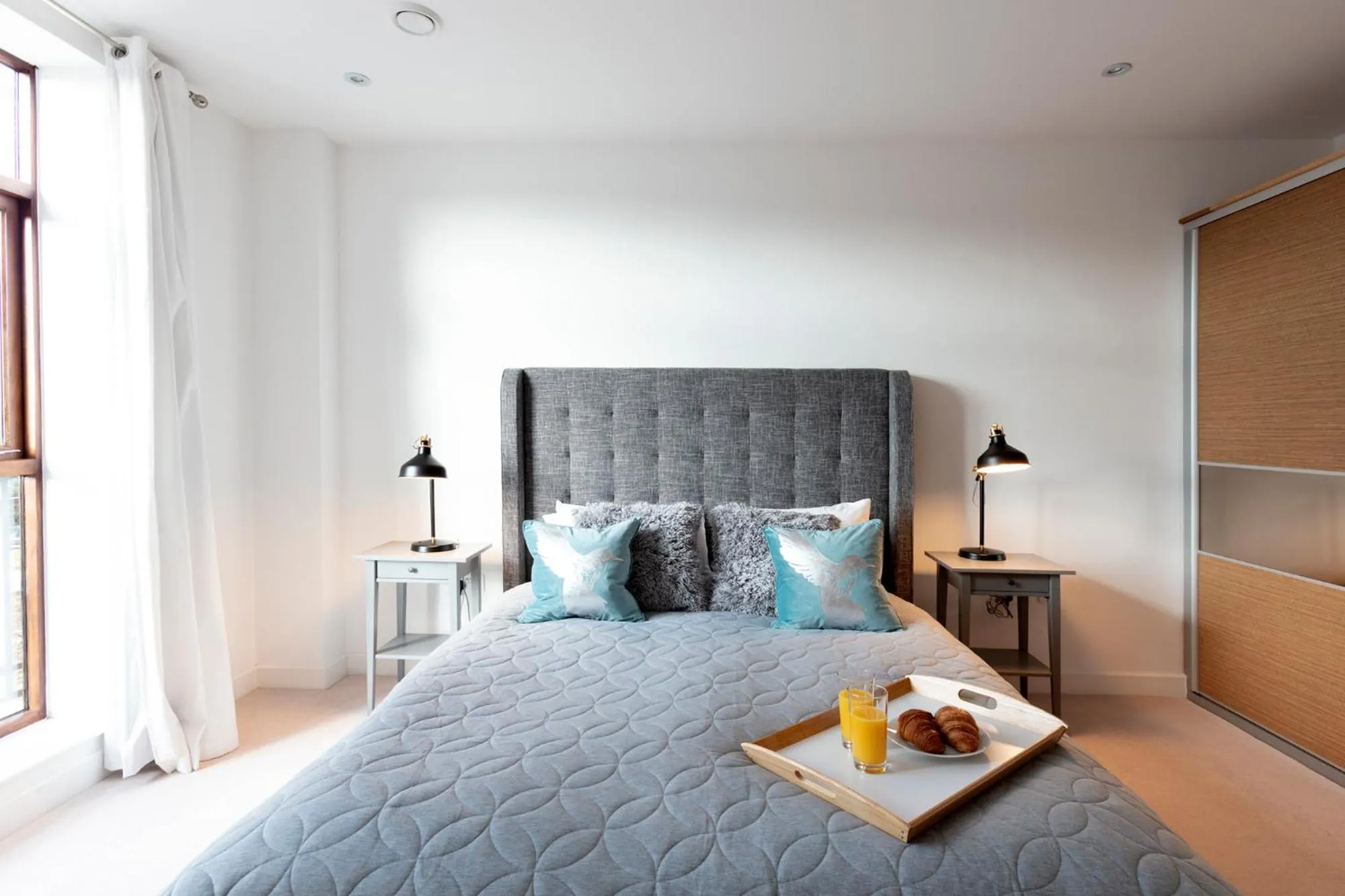 Bed in Hampden Apartments - The Charles