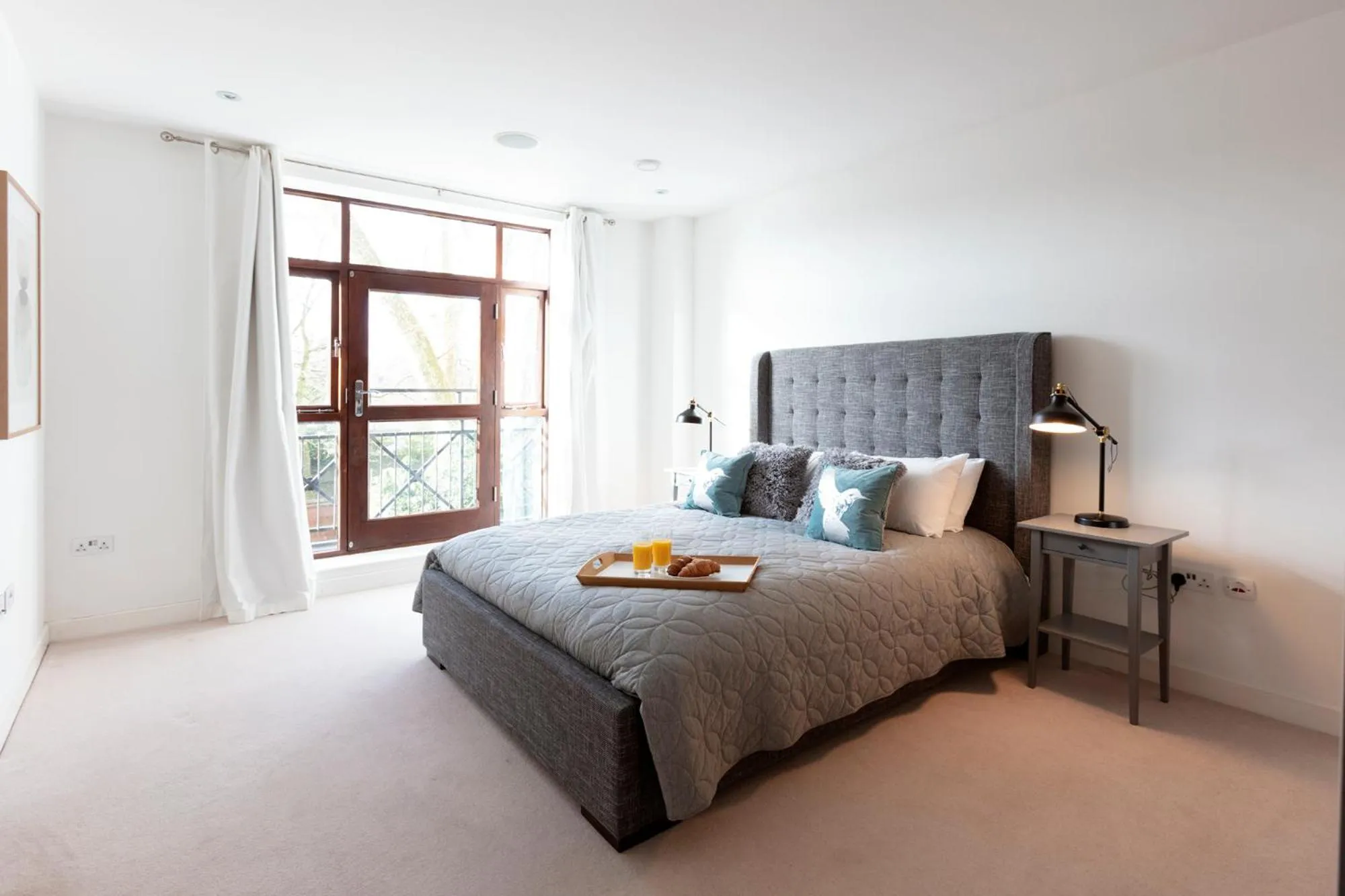 Bed in Hampden Apartments - The Charles