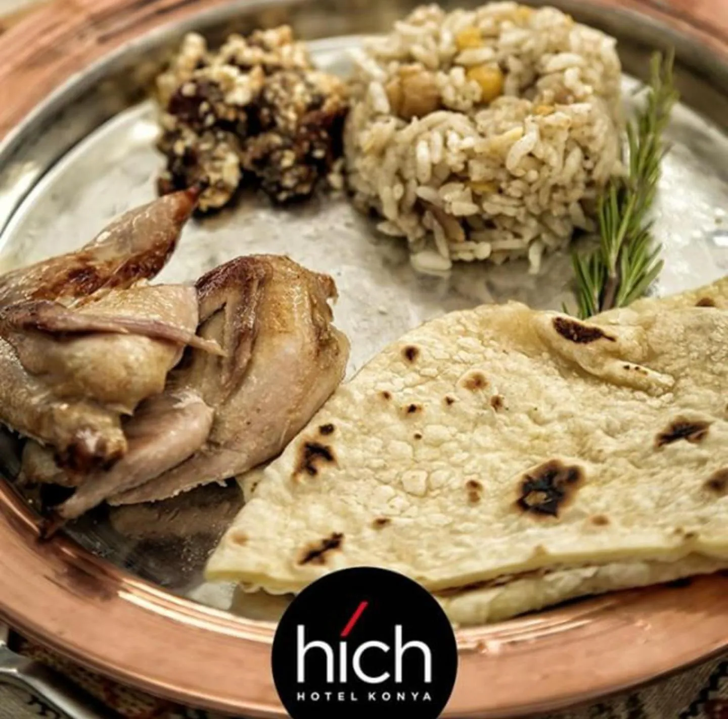 Restaurant/places to eat in Hich Hotel Konya