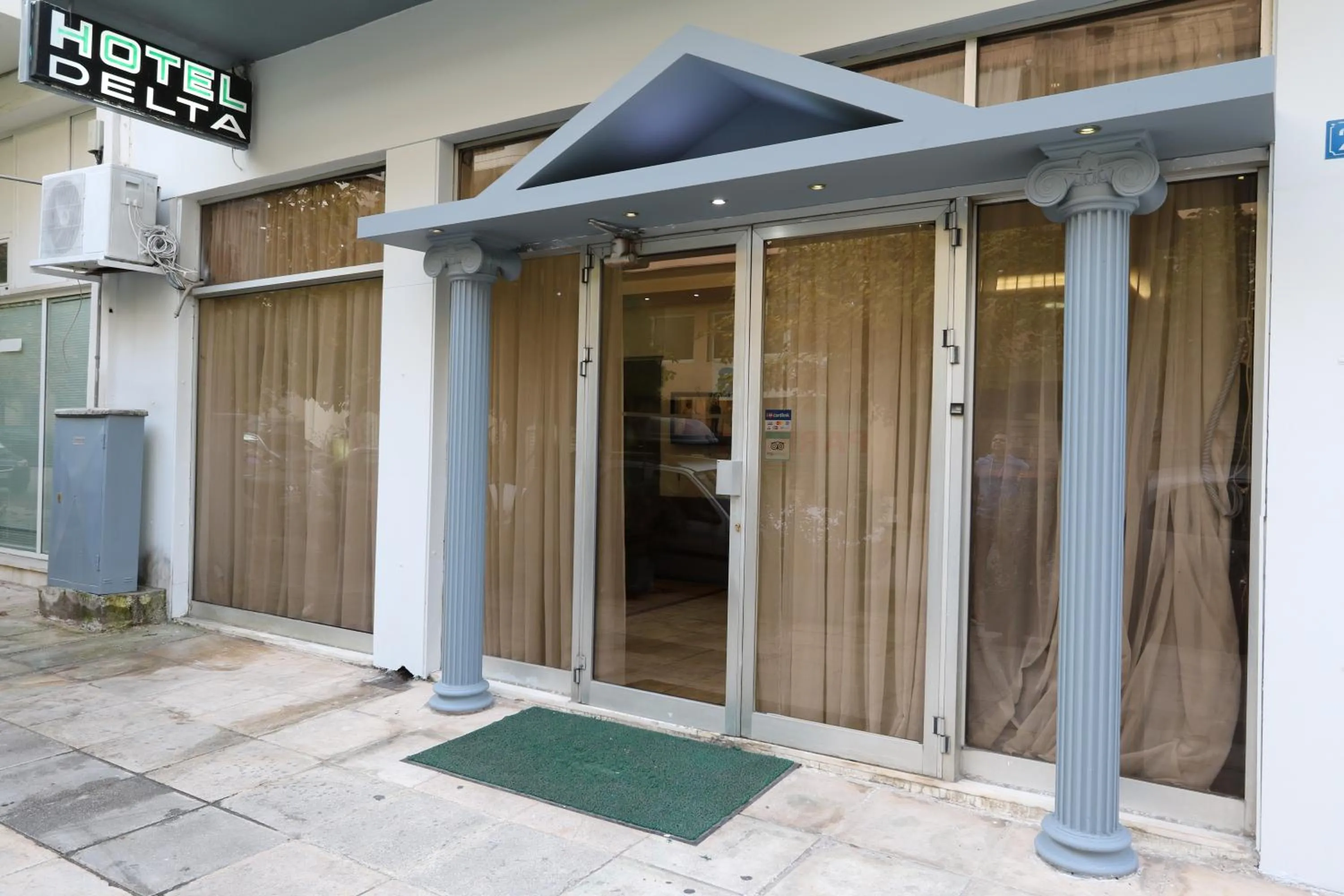 Facade/entrance in Athens Delta Hotel