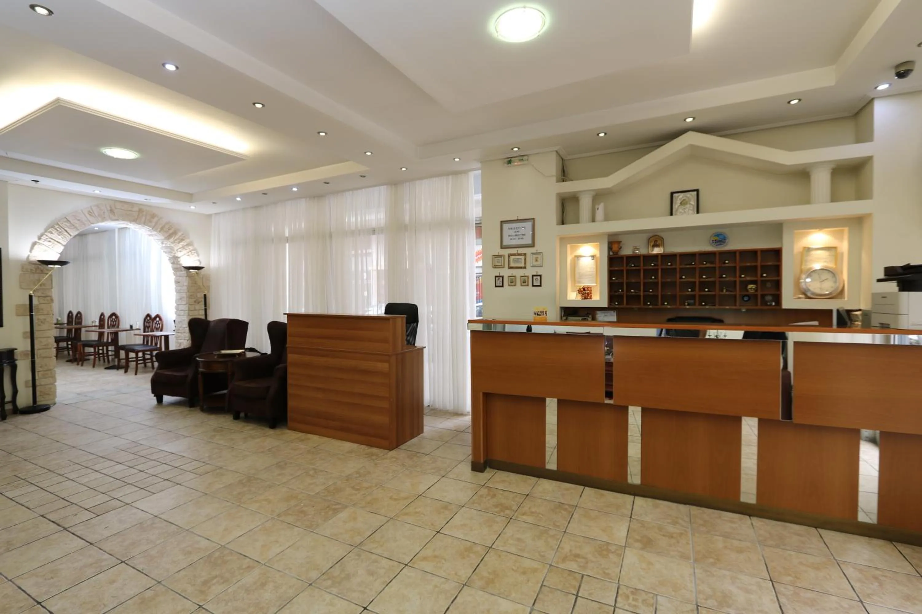 Lobby or reception in Athens Delta Hotel