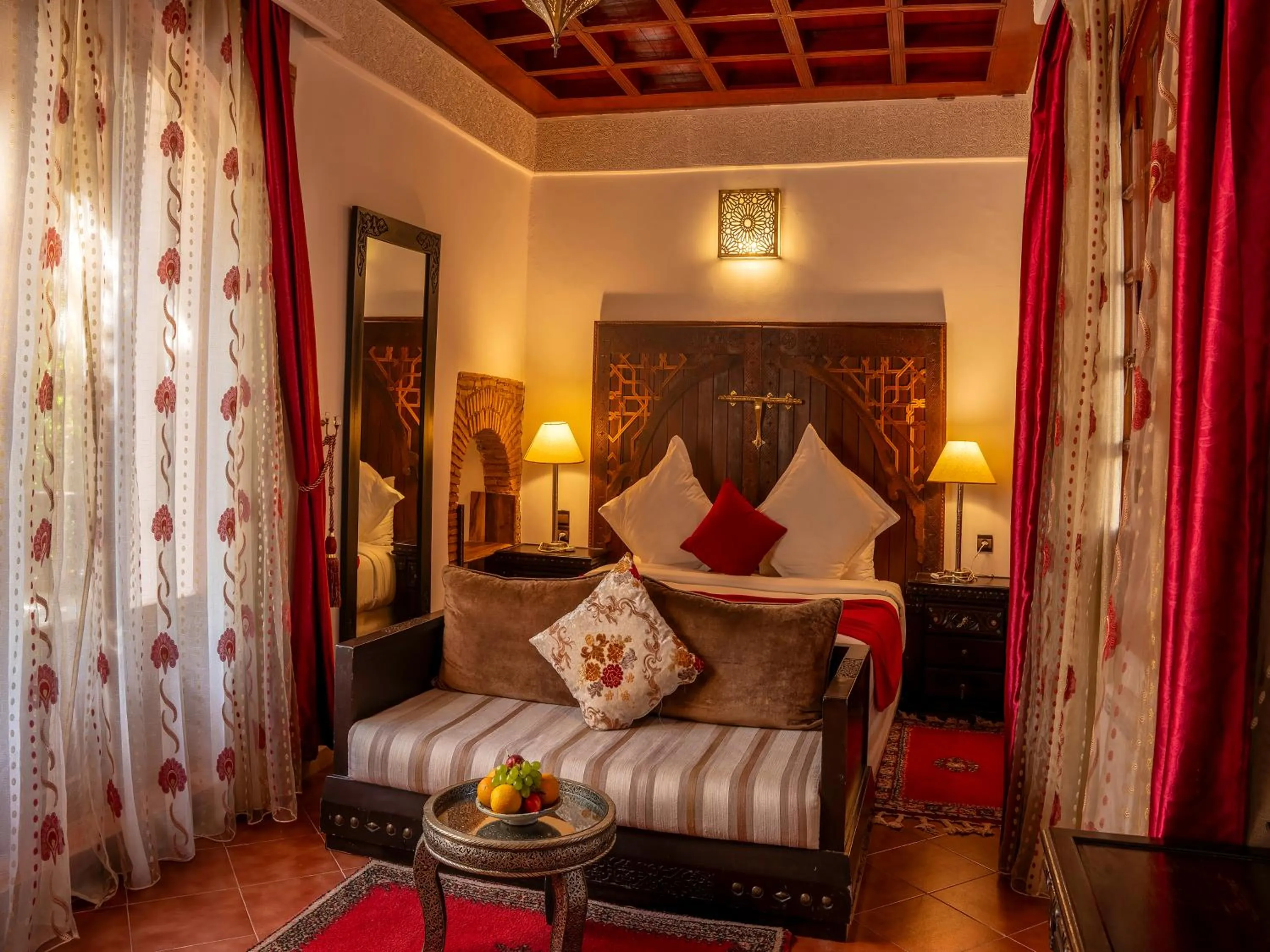 Bedroom, Bed in Clé De Sol Riad & SPA