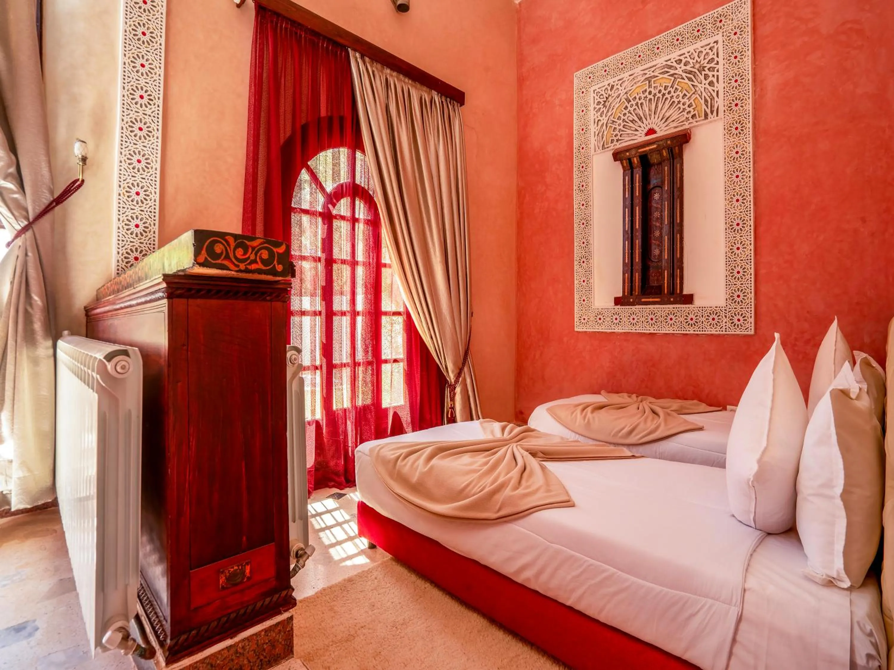 Bed in Clé De Sol Riad & SPA