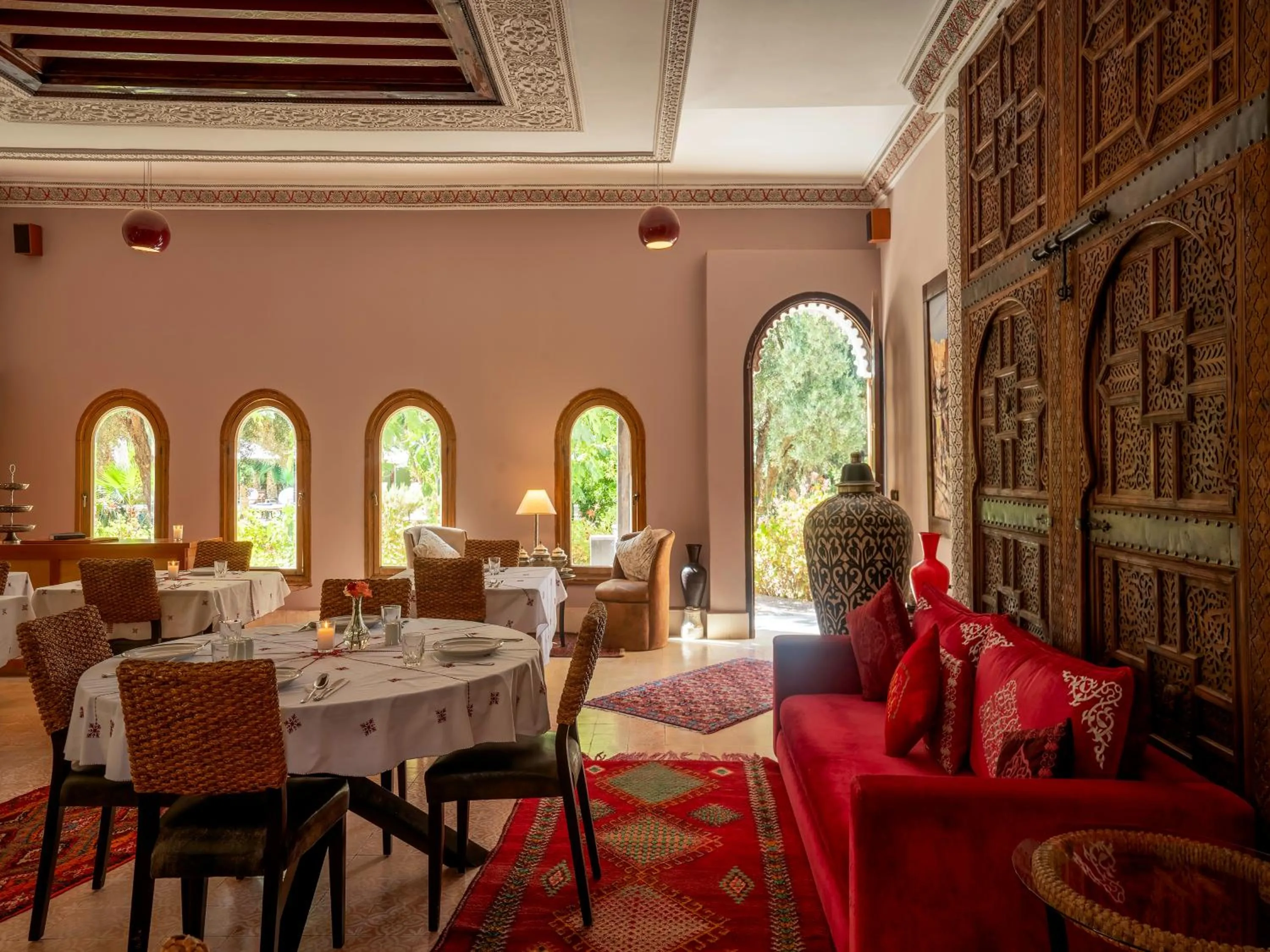 Restaurant/places to eat in Clé De Sol Riad & SPA