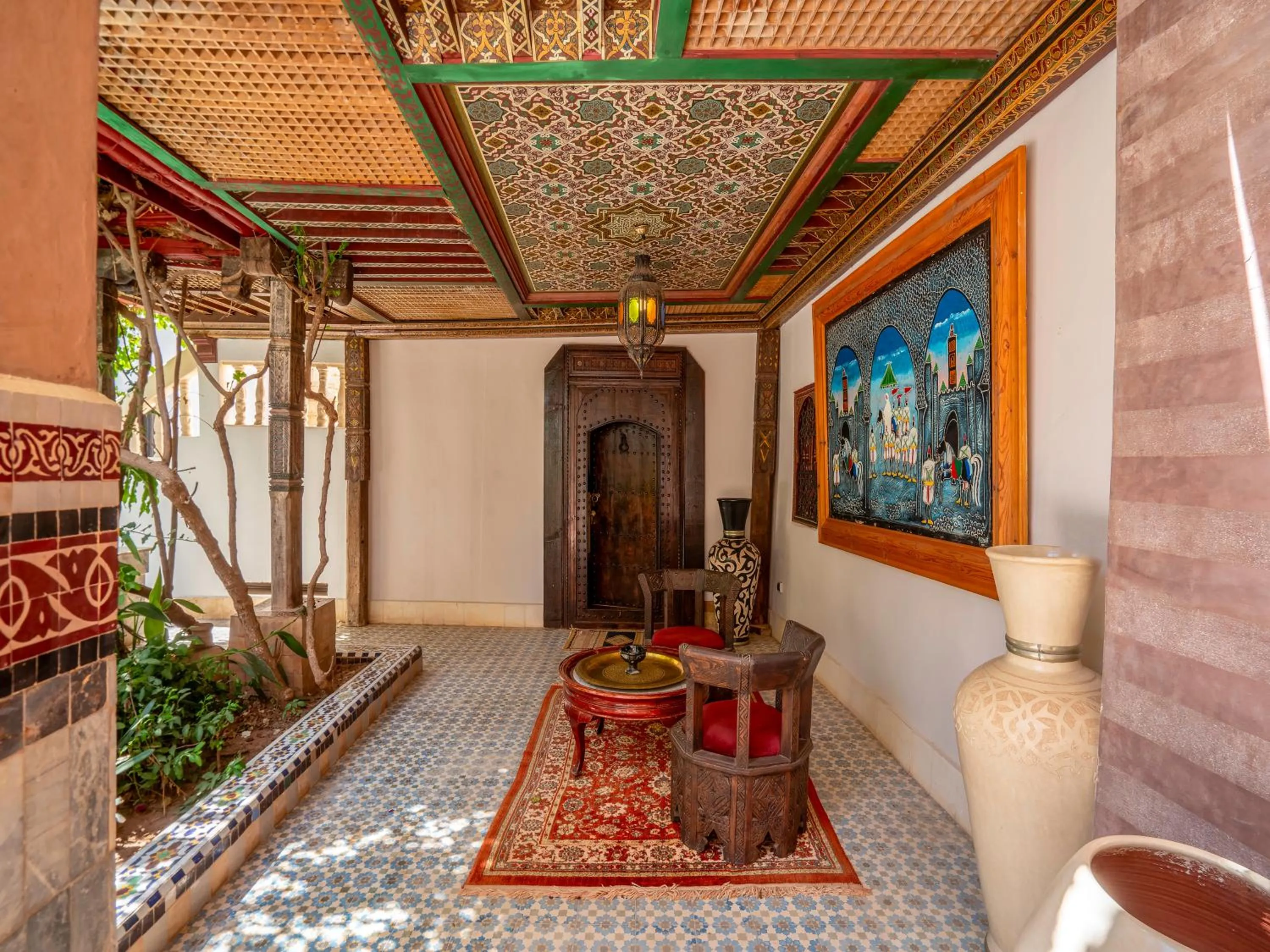 Decorative detail in Clé De Sol Riad & SPA