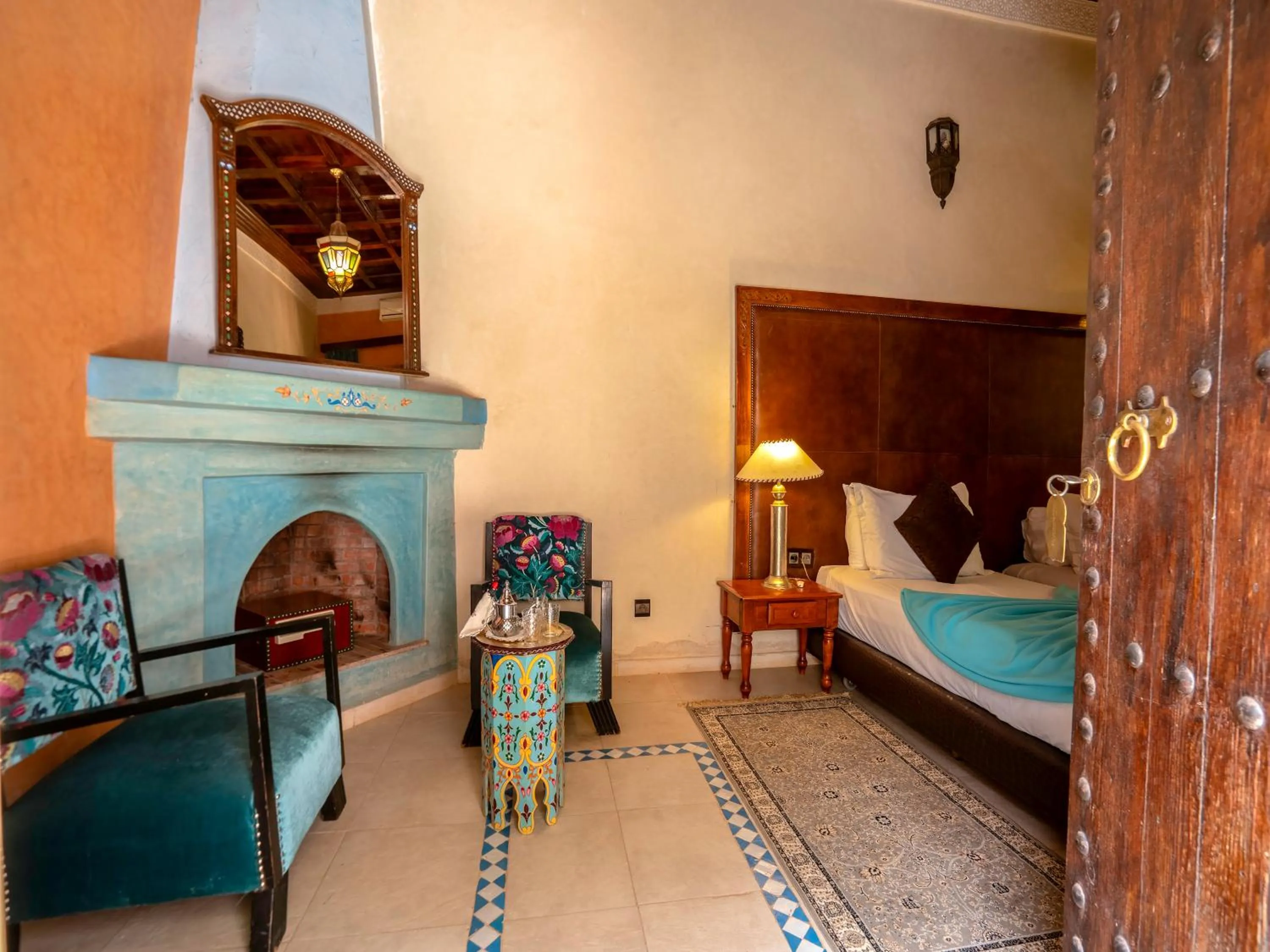 Bedroom, Bed in Clé De Sol Riad & SPA