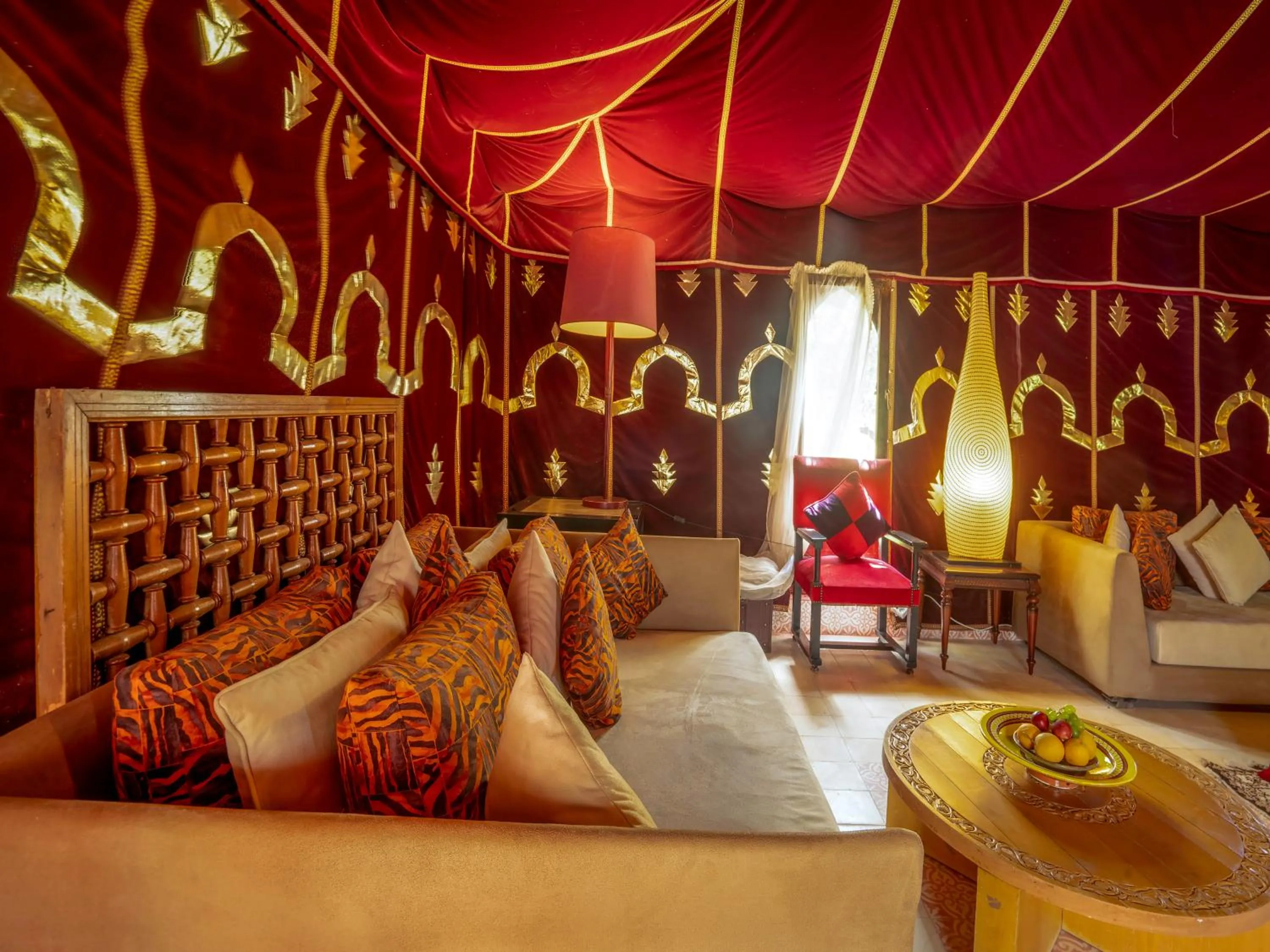 Bed in Clé De Sol Riad & SPA