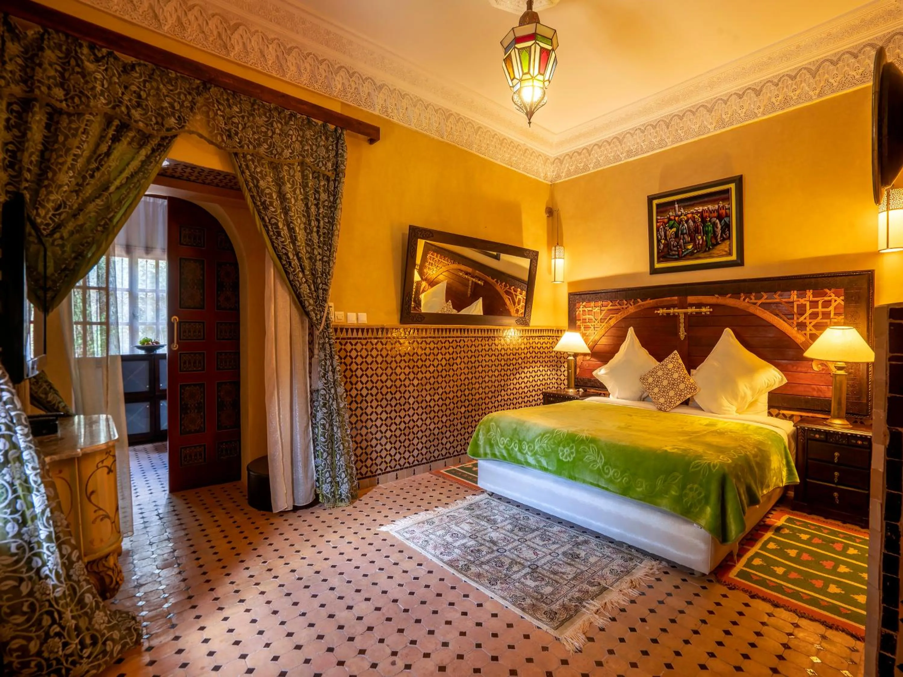 Photo of the whole room, Bed in Clé De Sol Riad & SPA