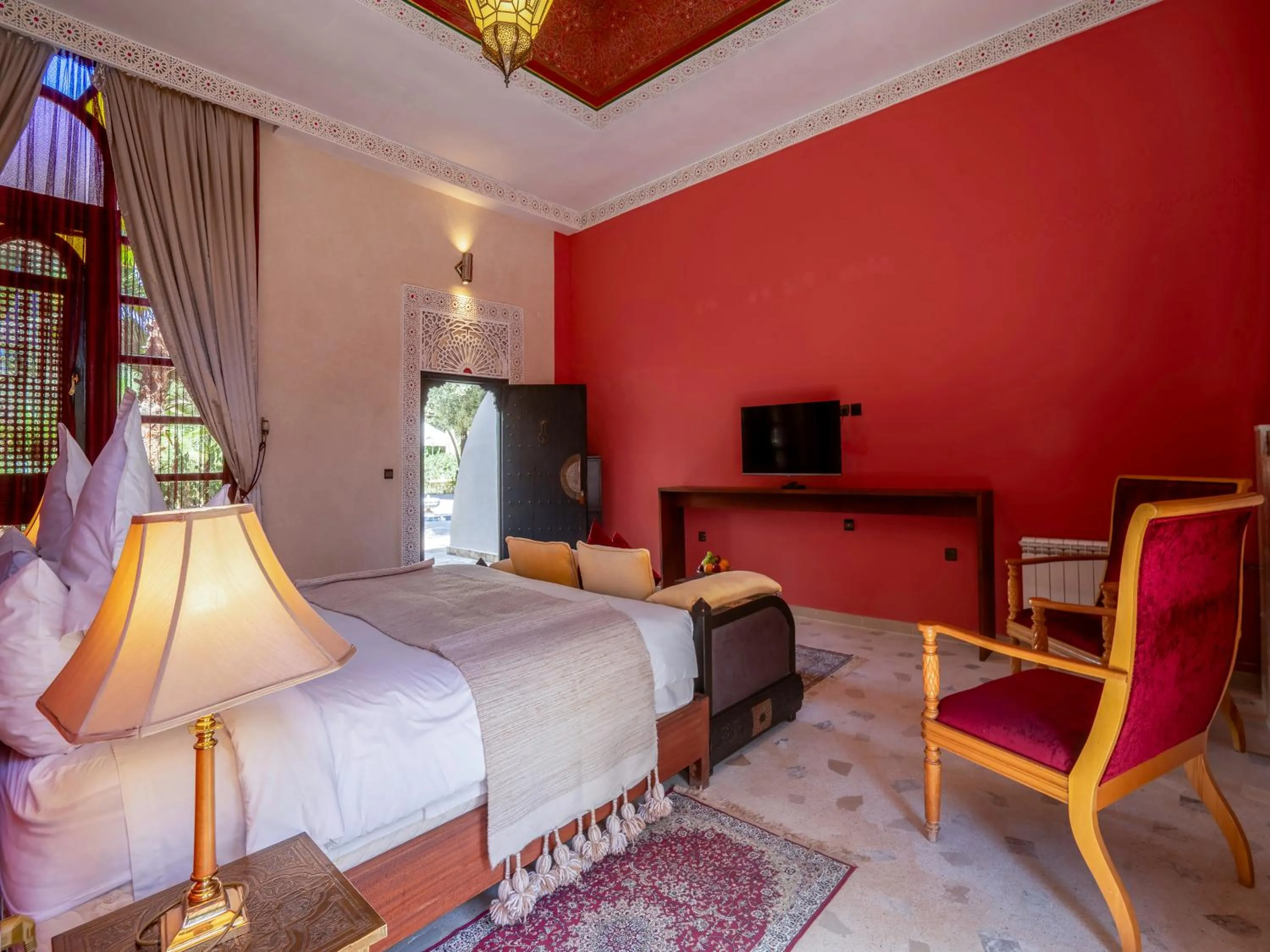 Bed in Clé De Sol Riad & SPA