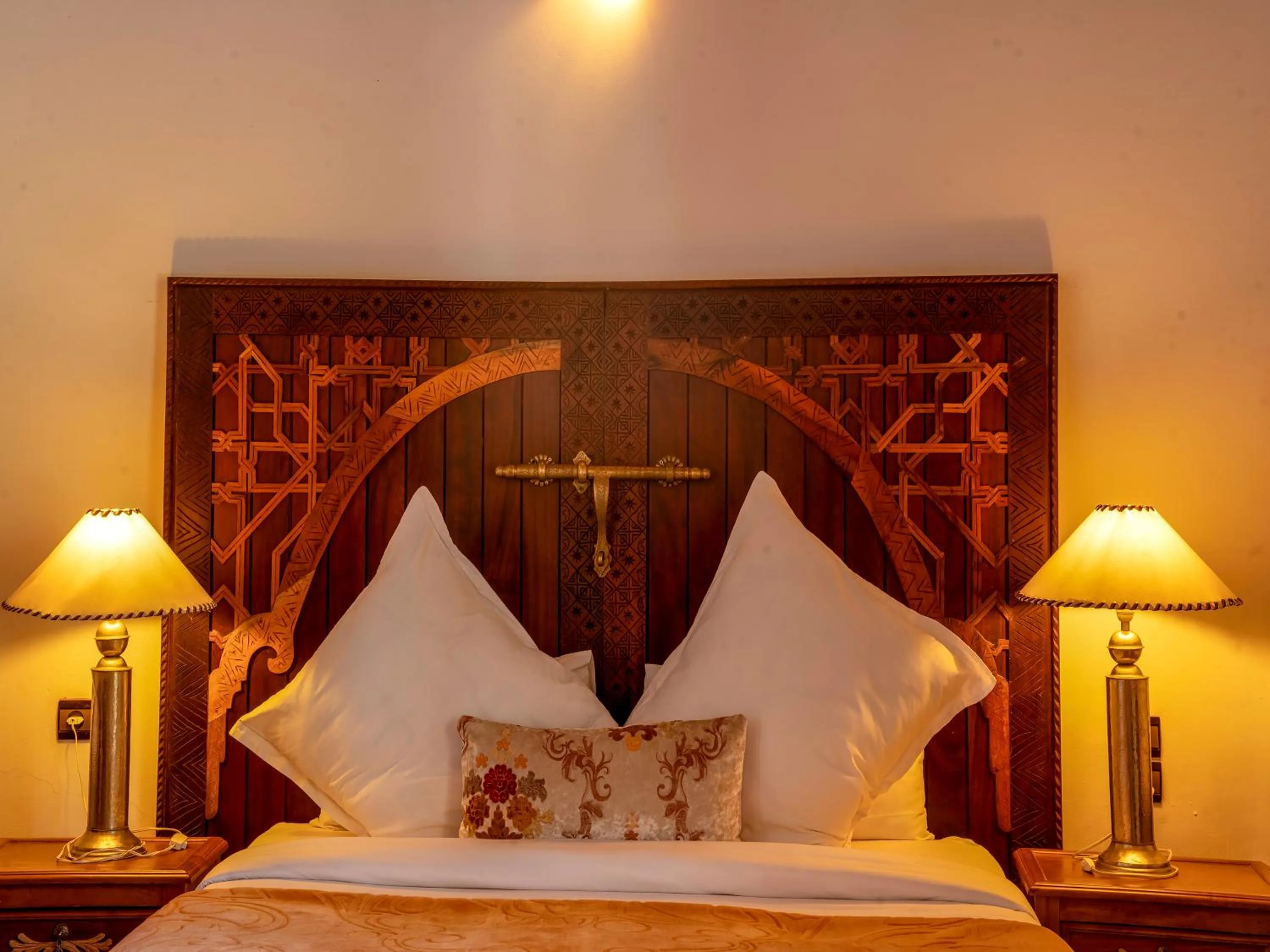 Bed in Clé De Sol Riad & SPA