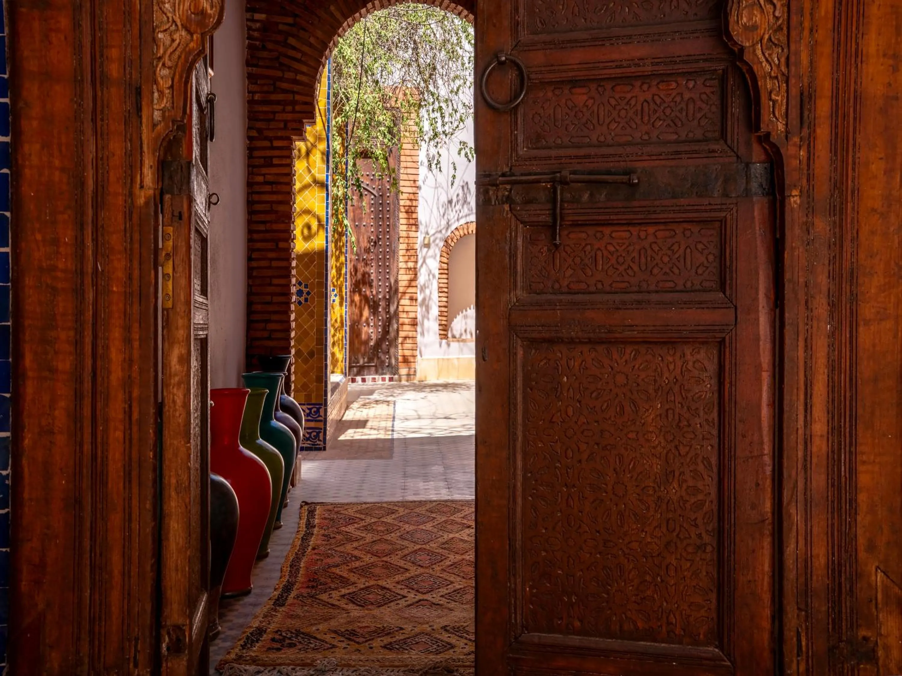 Decorative detail in Clé De Sol Riad & SPA
