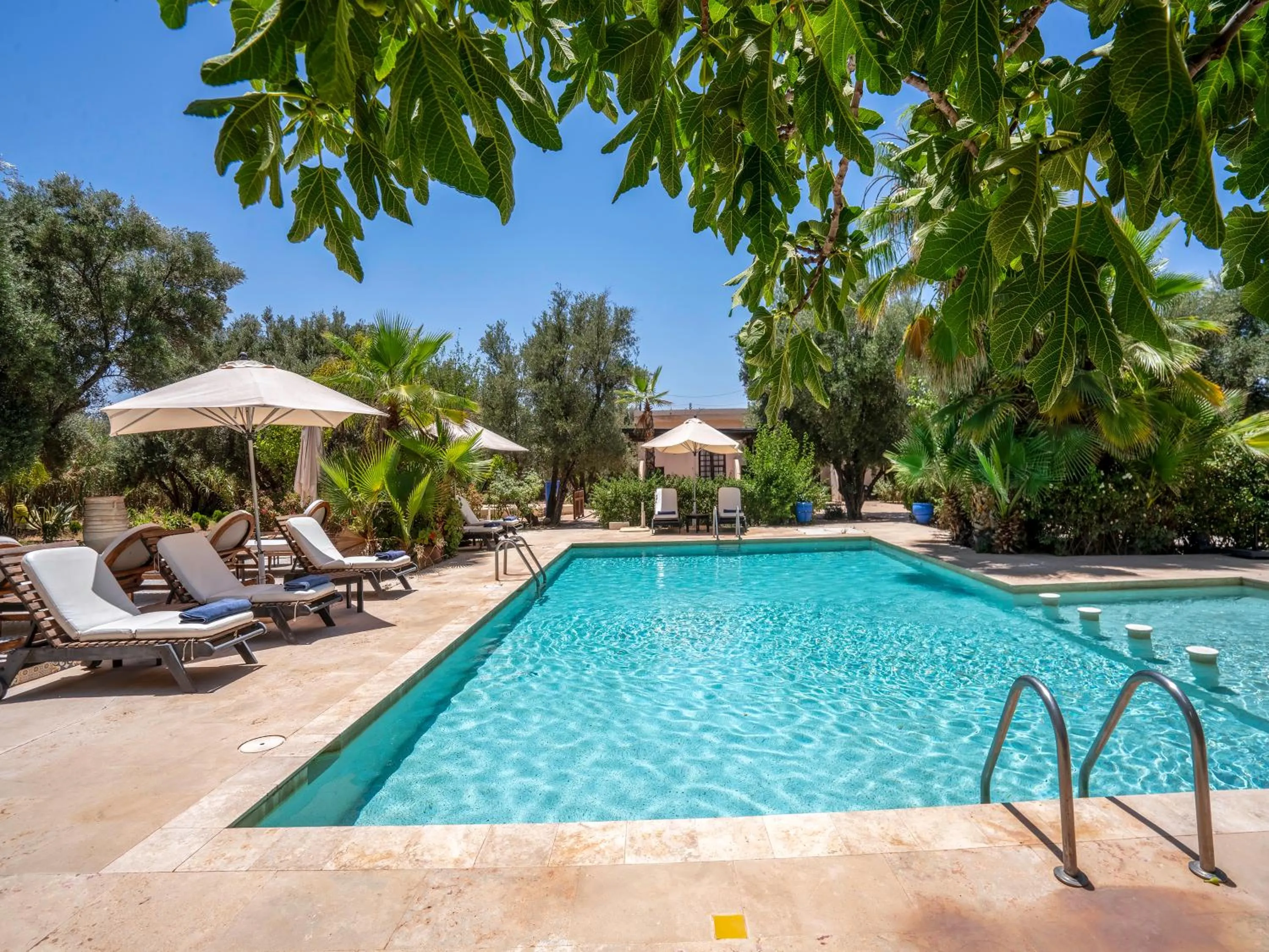 Patio in Clé De Sol Riad & SPA