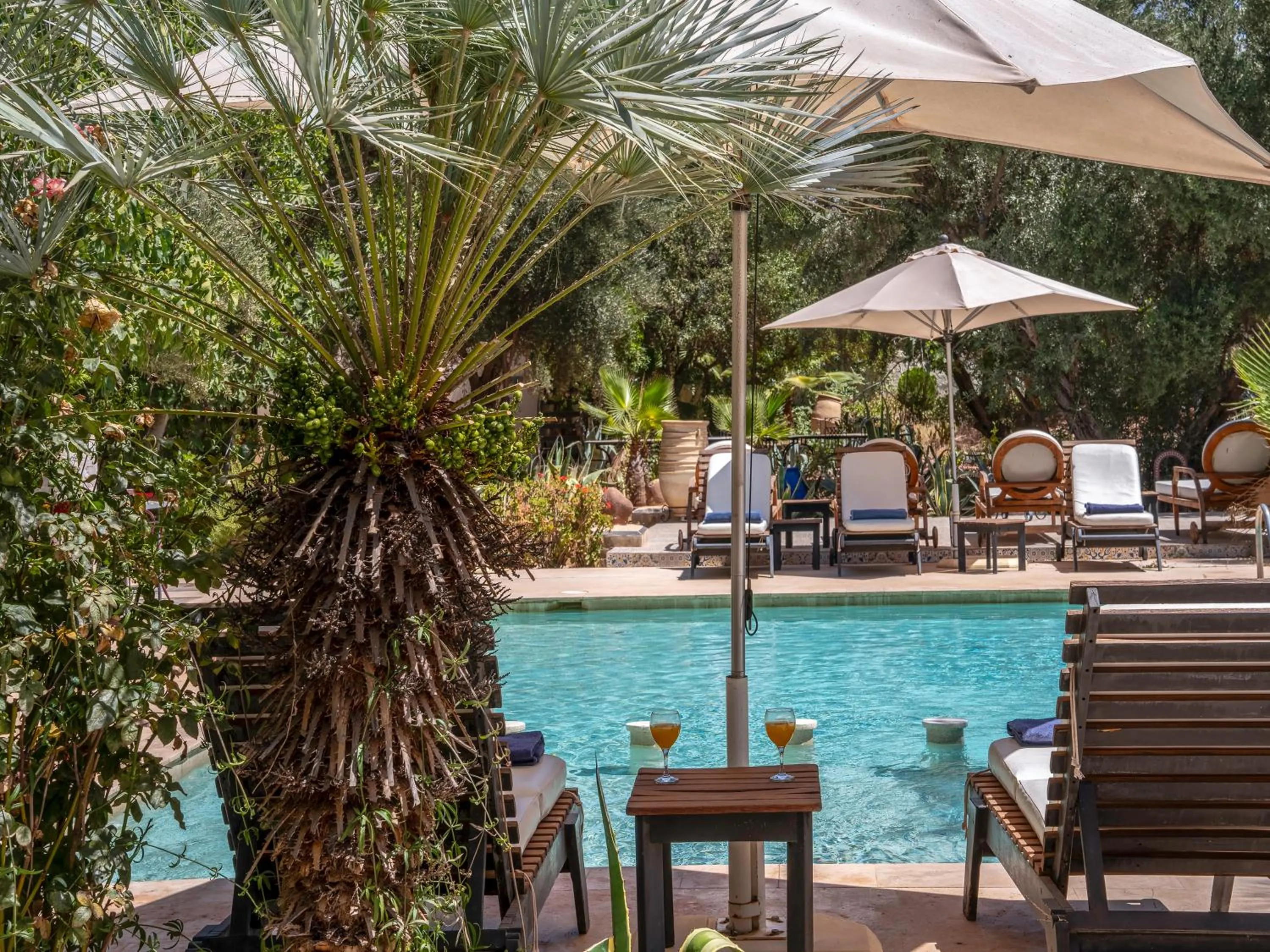 Patio in Clé De Sol Riad & SPA