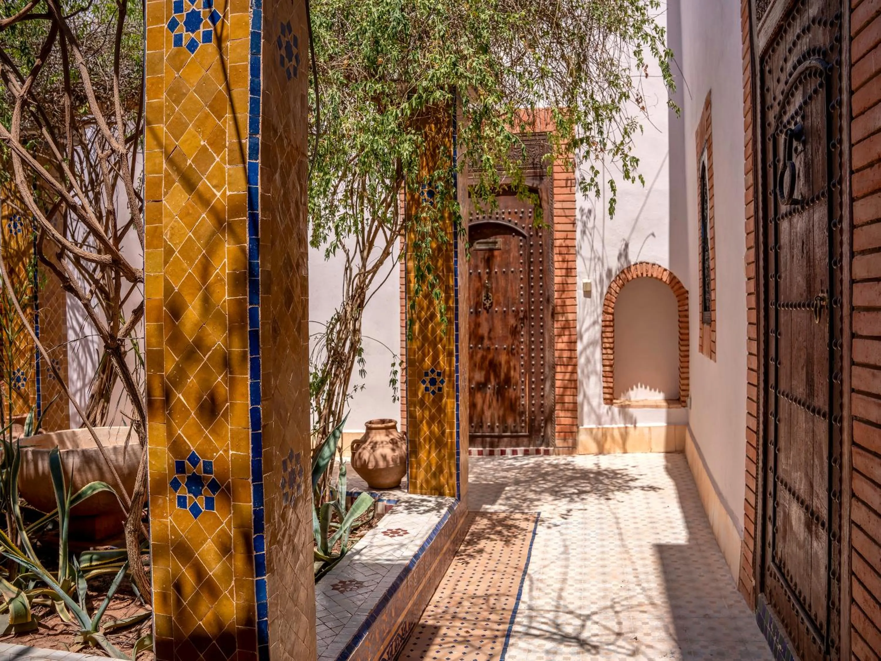 Patio in Clé De Sol Riad & SPA