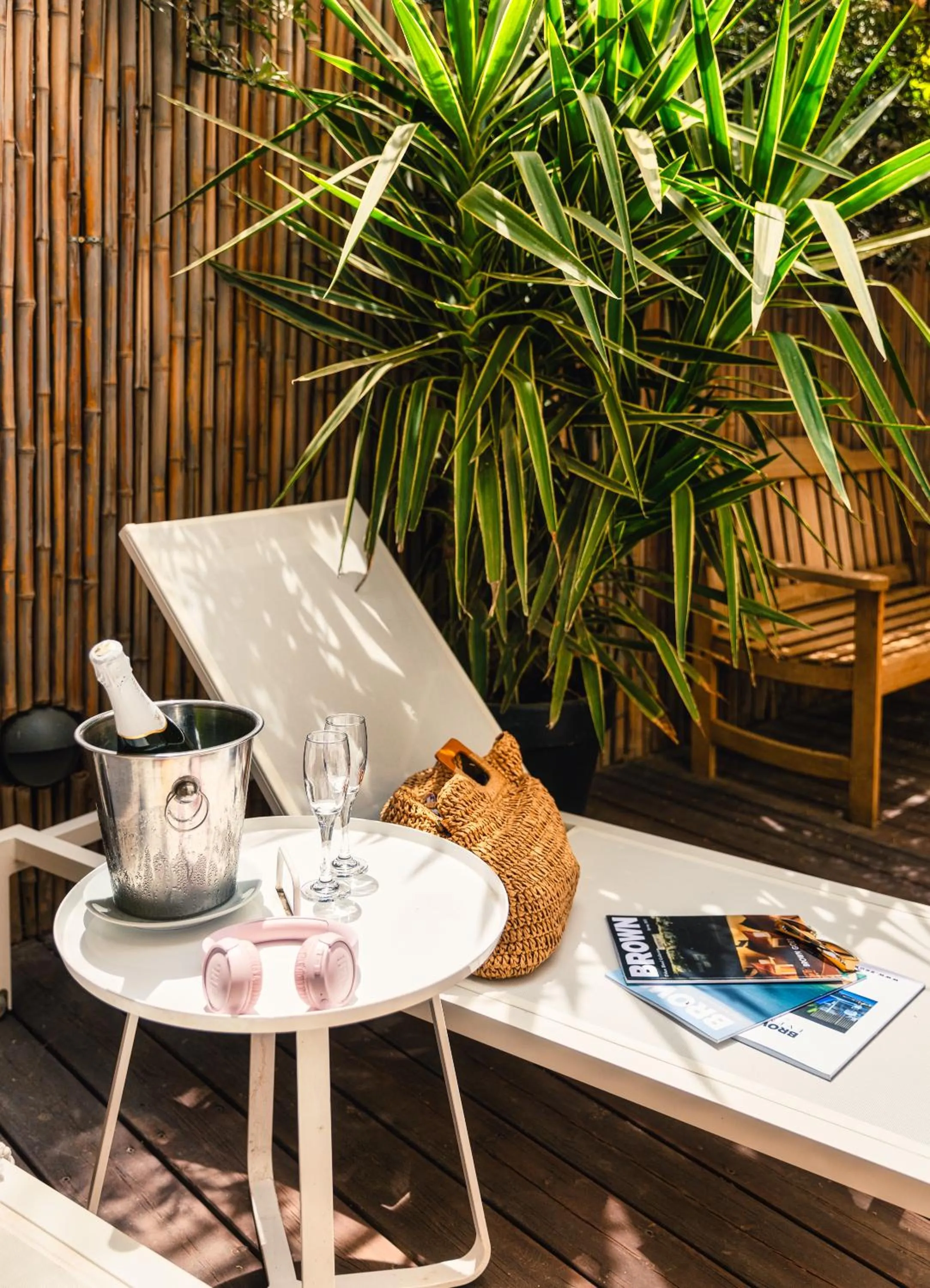 Patio in Seaside Hotel by Zvieli Hotels