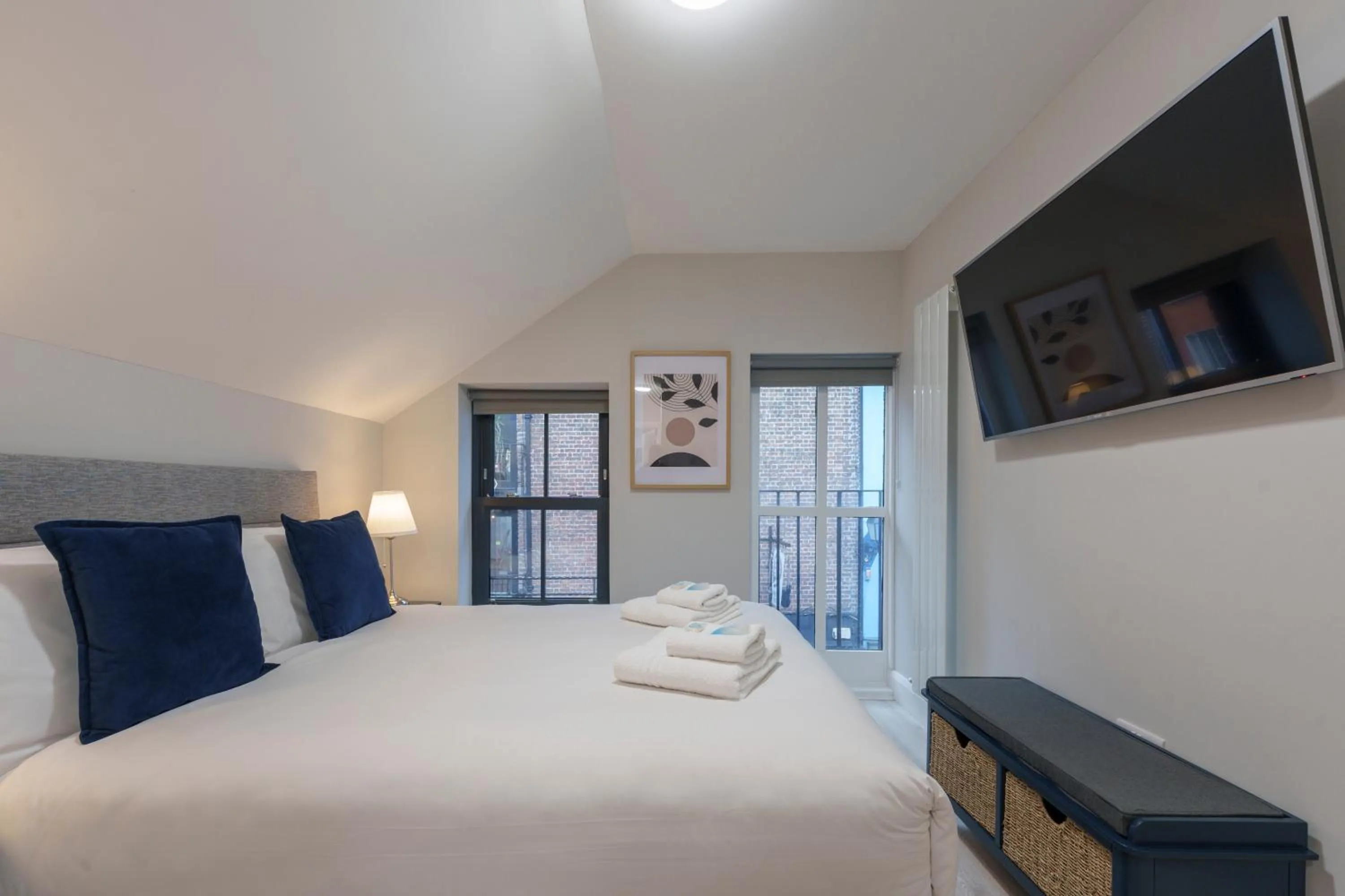 Bed in The Temple Bar Lane