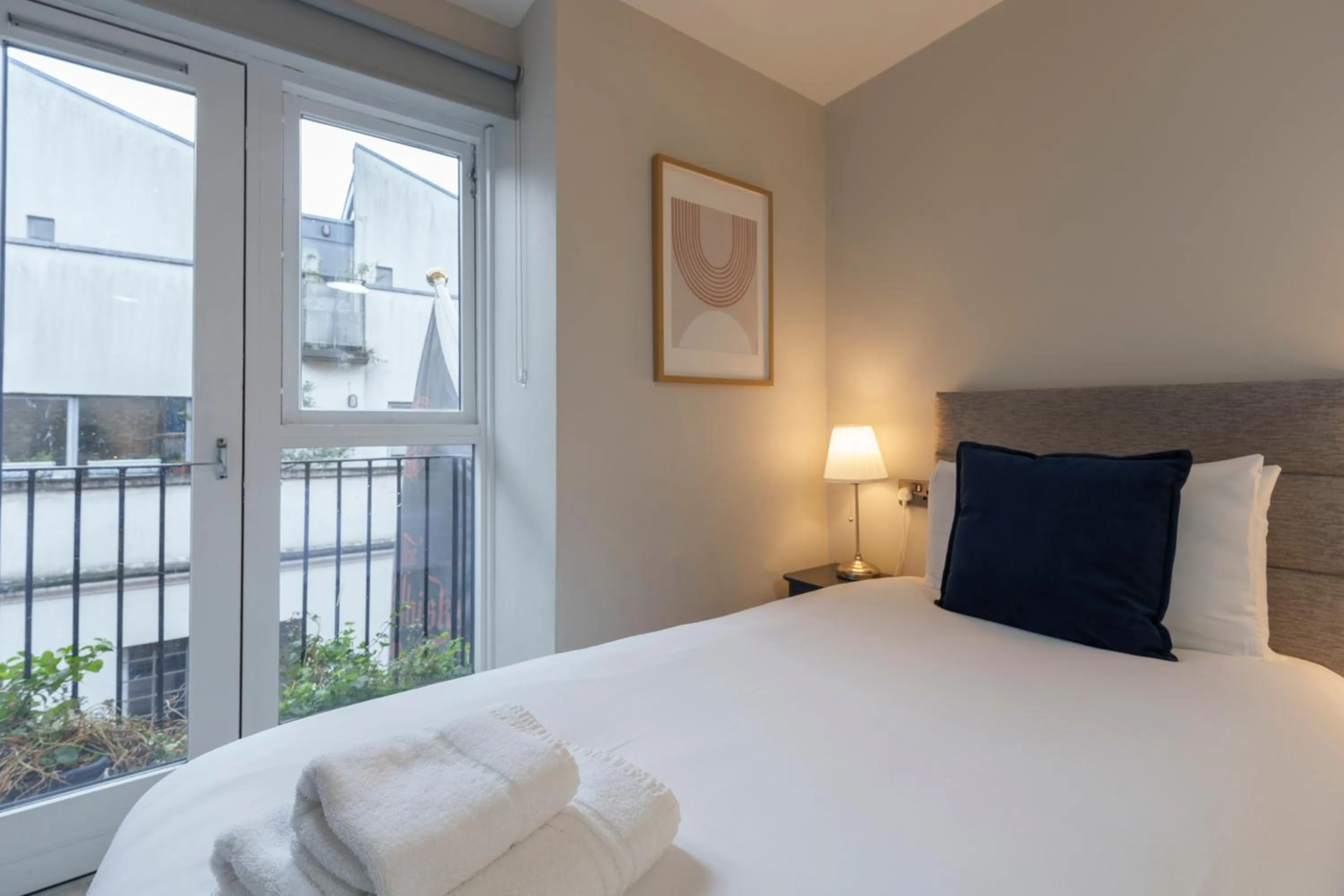 Bed in The Temple Bar Lane