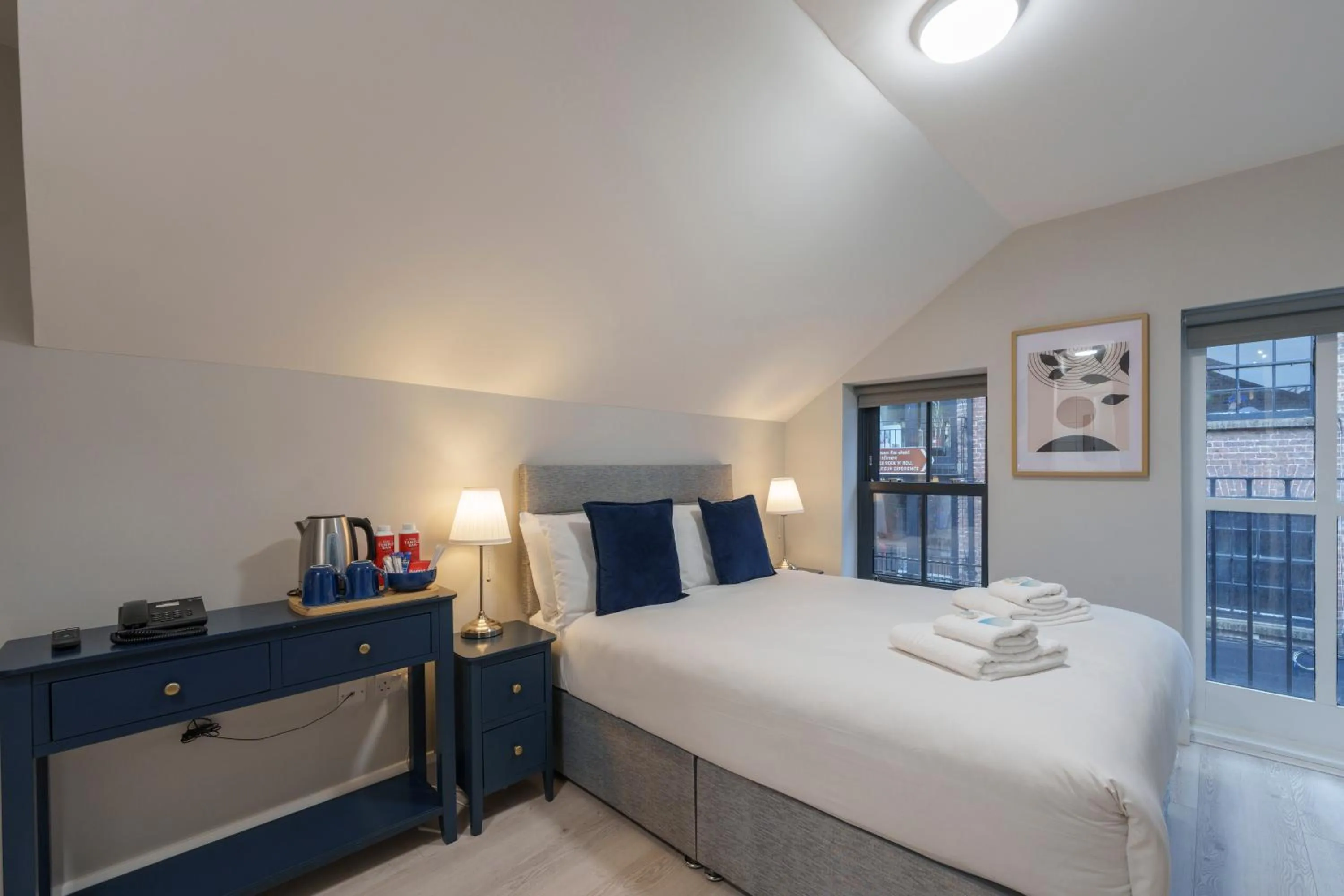 Bed in The Temple Bar Lane