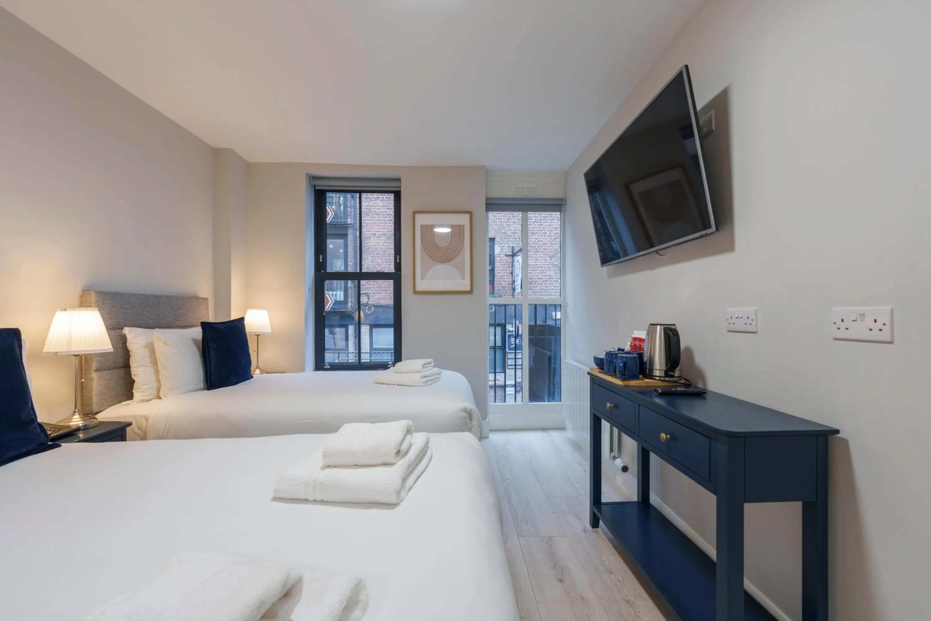 Bed in The Temple Bar Lane