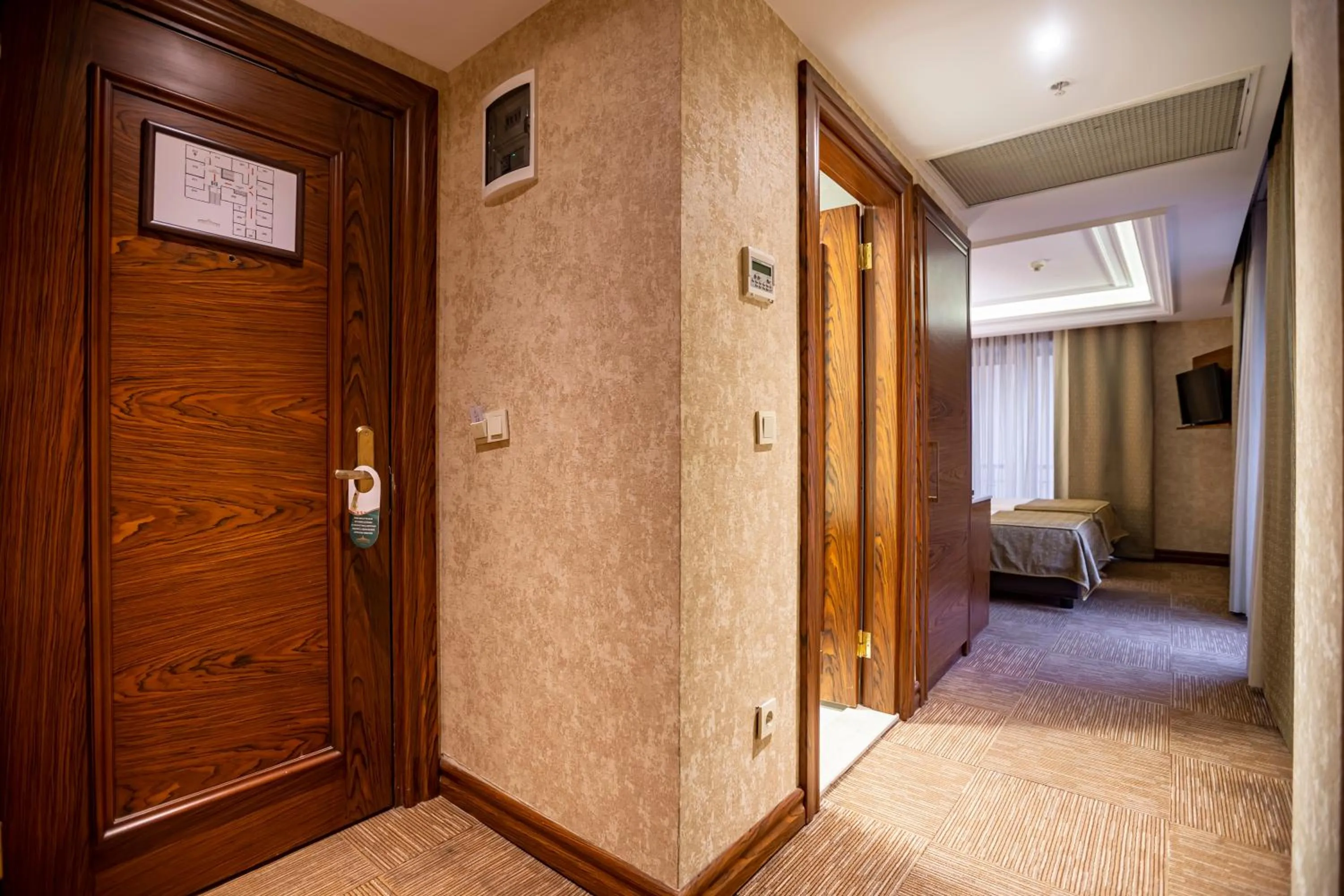 Bed in Eurostar Old City Hotel & Spa