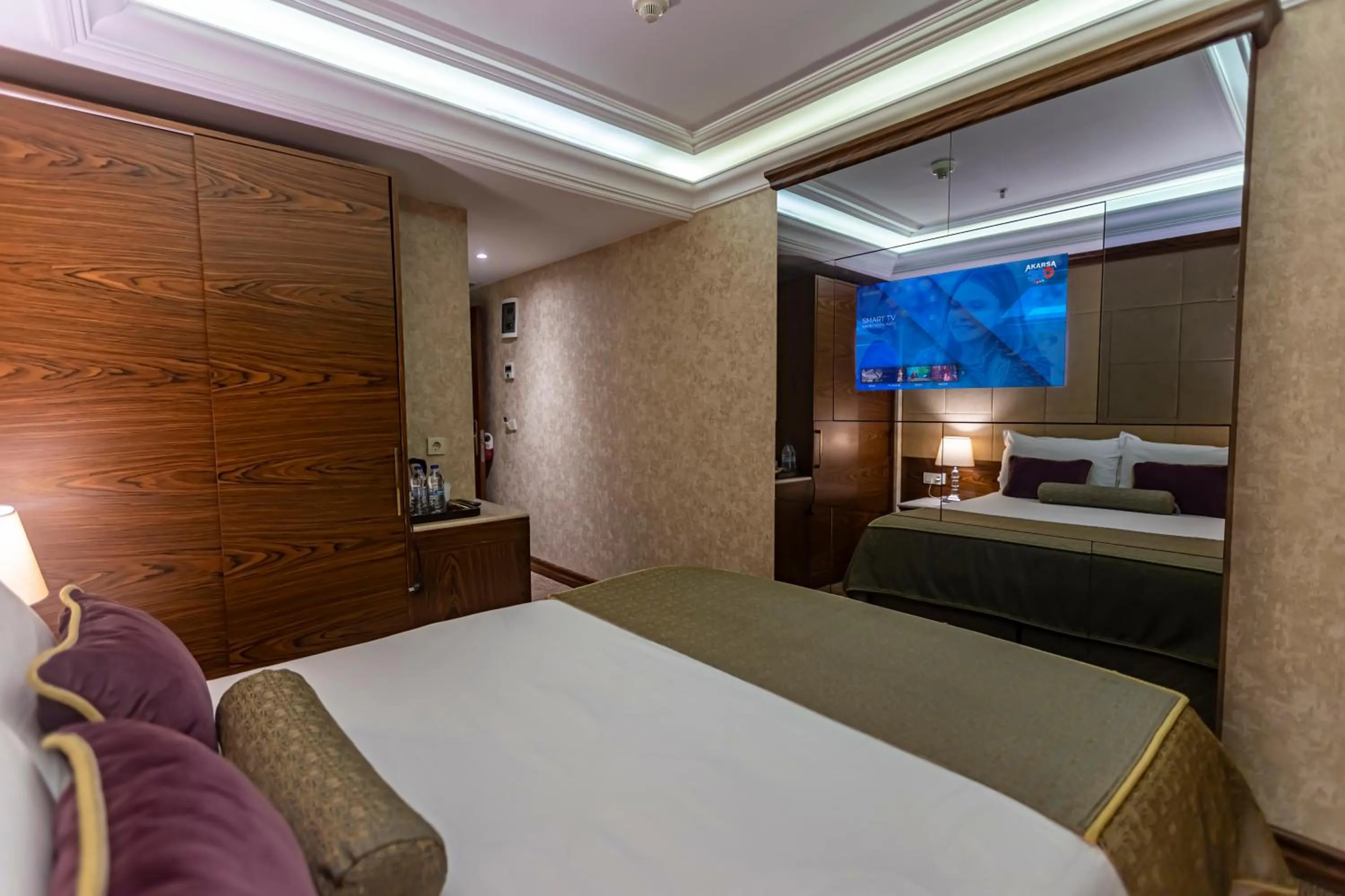 Bed in Eurostar Old City Hotel & Spa