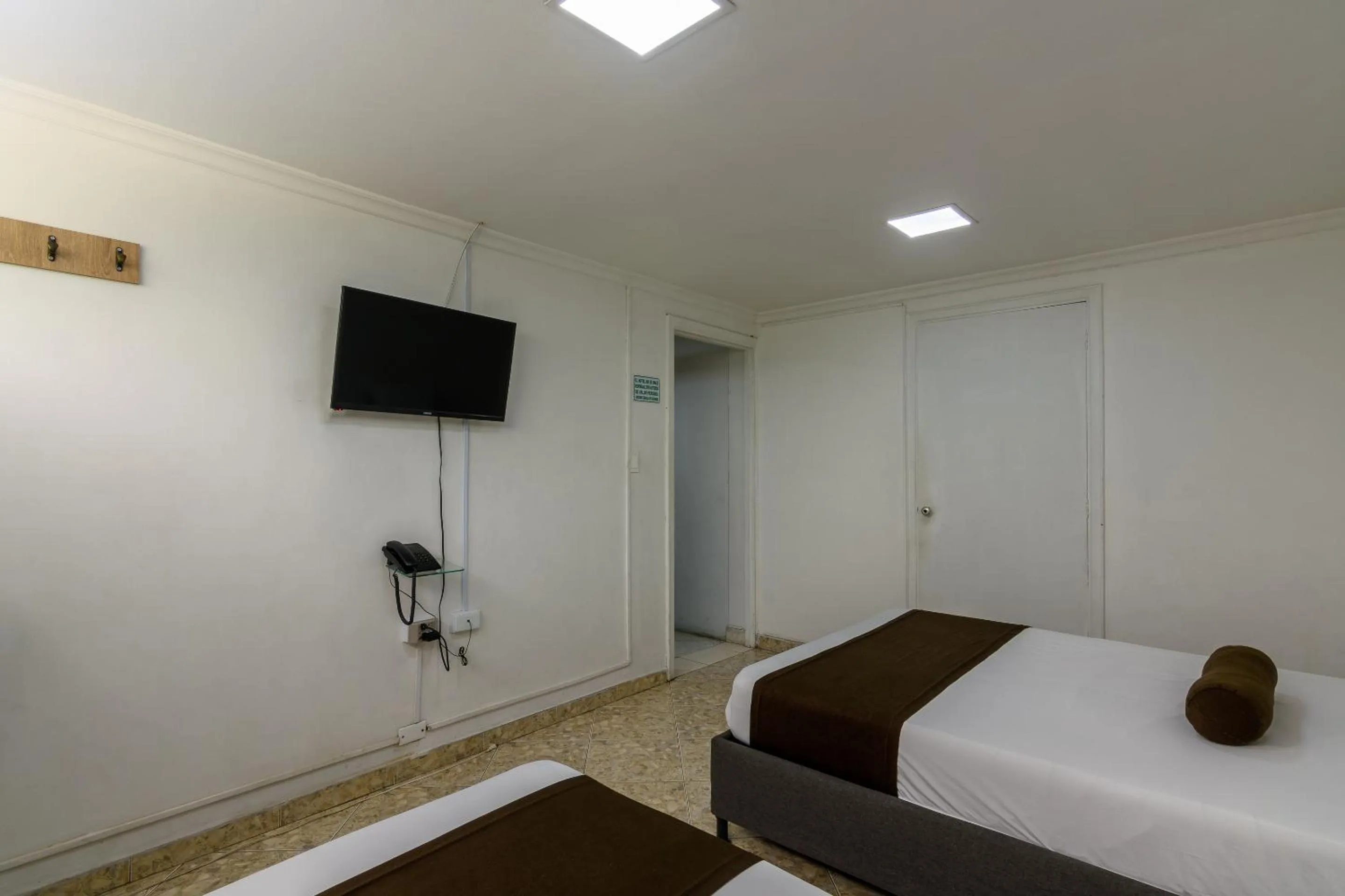 Bed in Hotel Sol del Estadio