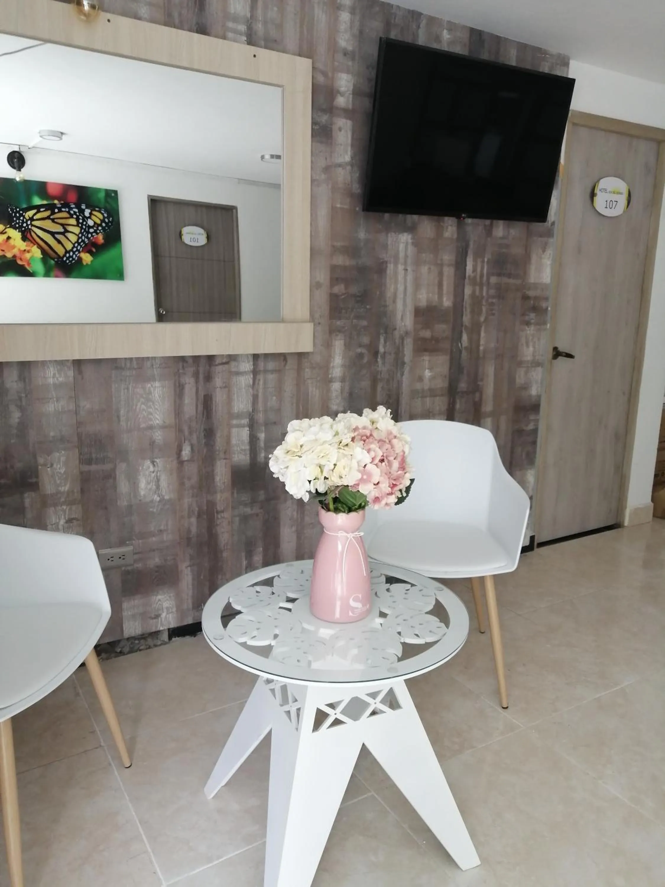 Seating area in Hotel Sol del Estadio