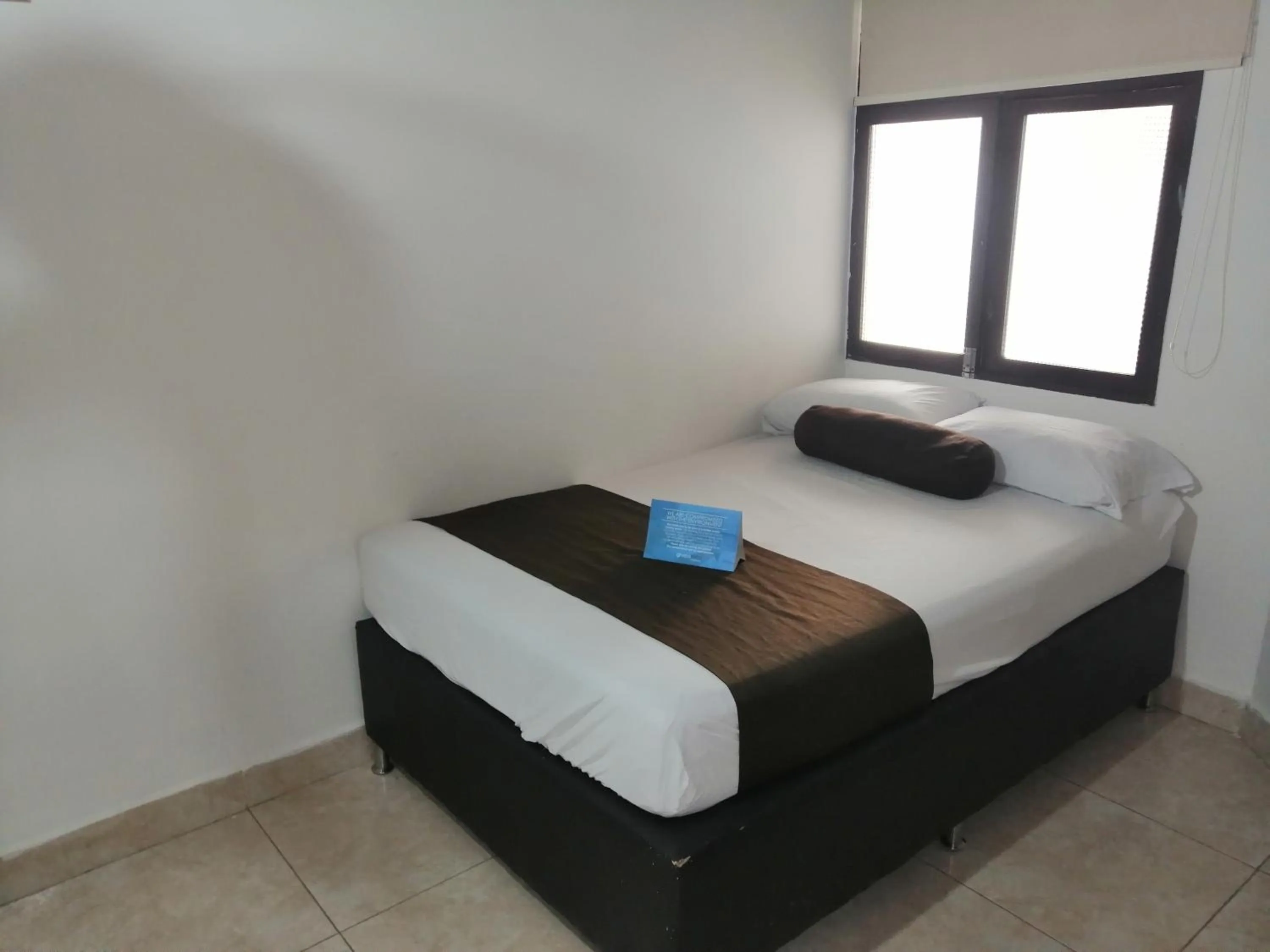 Bed in Hotel Sol del Estadio