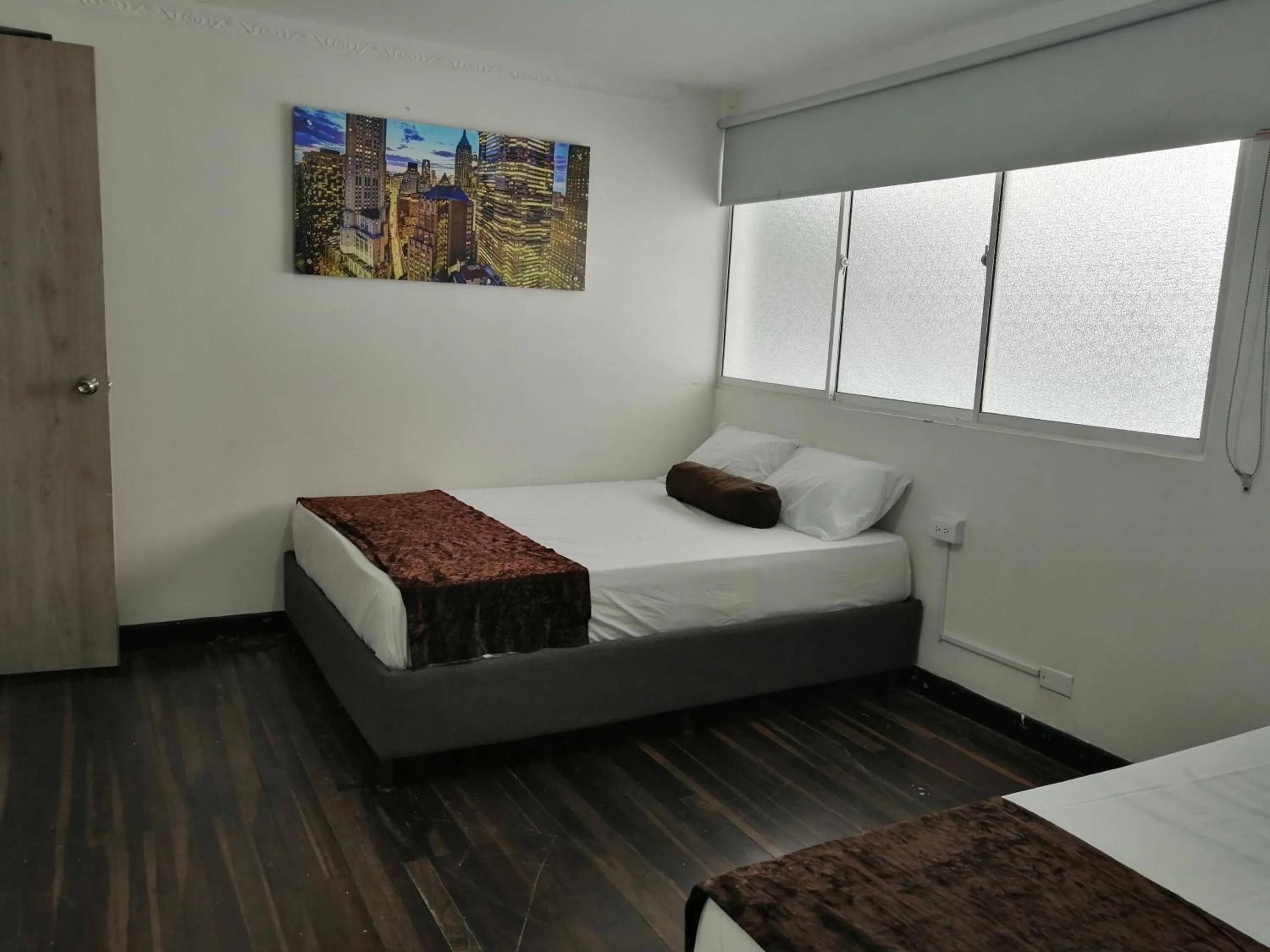 Bed in Hotel Sol del Estadio