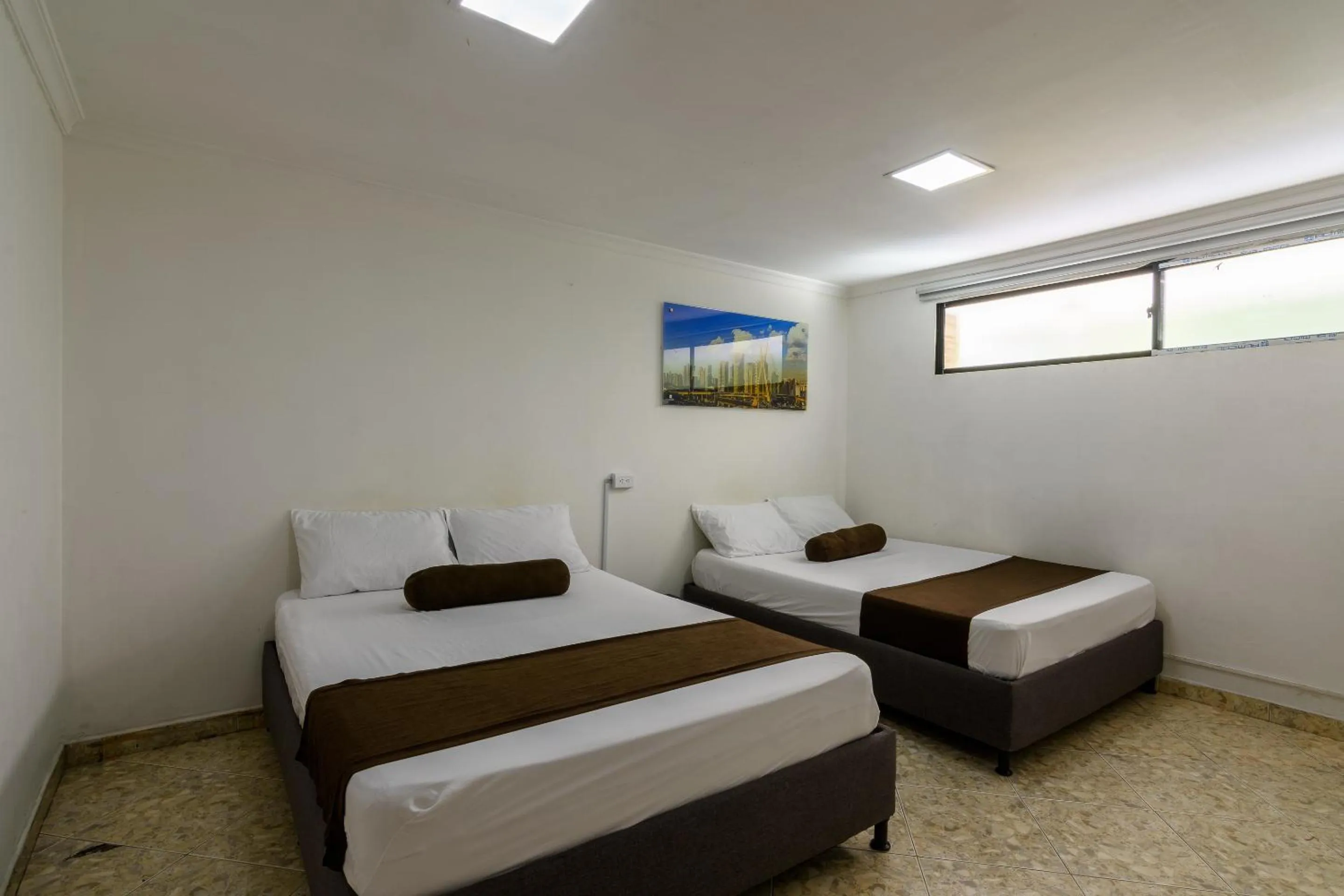 Bed in Hotel Sol del Estadio