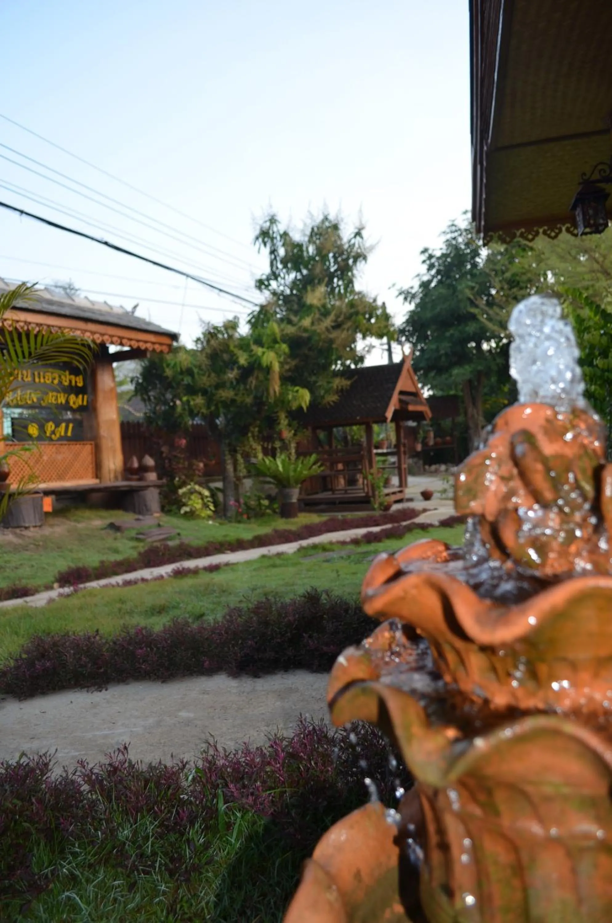 Facade/entrance in Baan Aew Pai