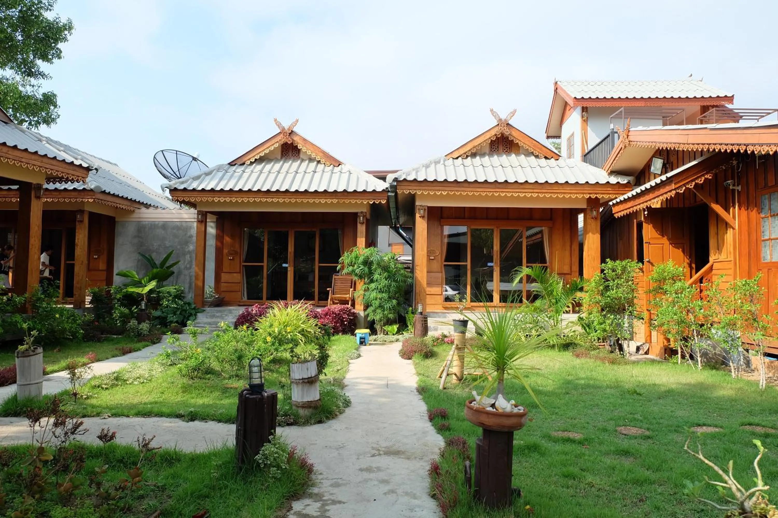 Garden in Baan Aew Pai