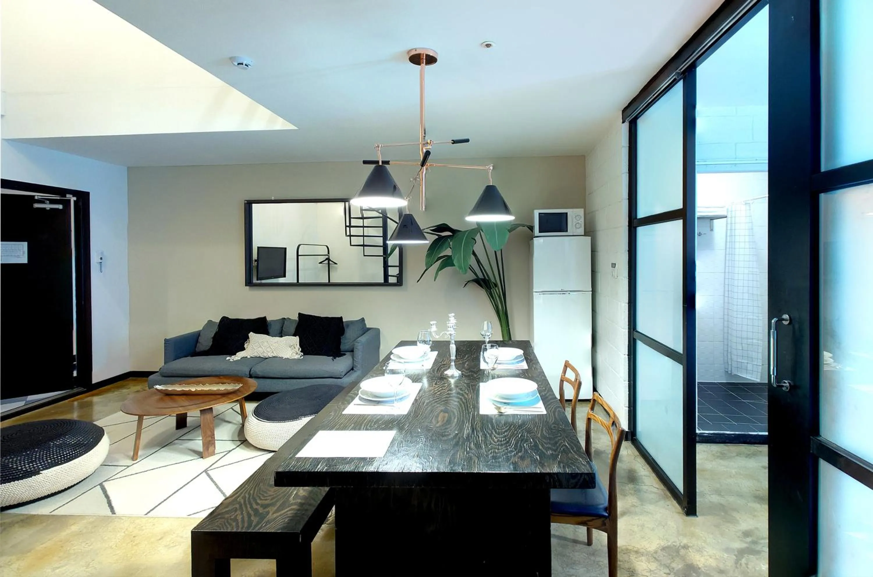 kitchen in Seoul Loft Apartments - SLA 7 Night Minimum