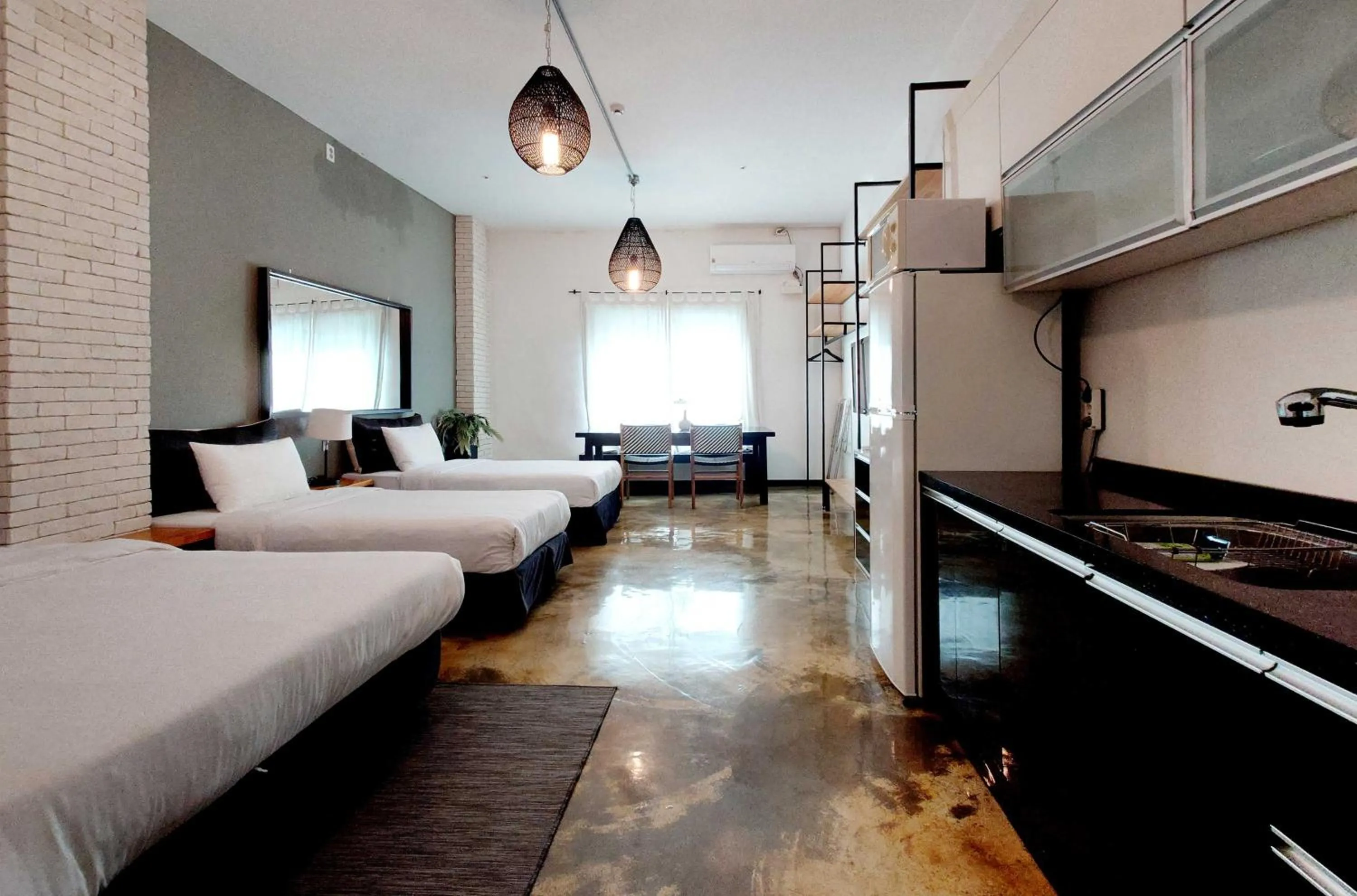 Bedroom, Bed in Seoul Loft Apartments - SLA 7 Night Minimum