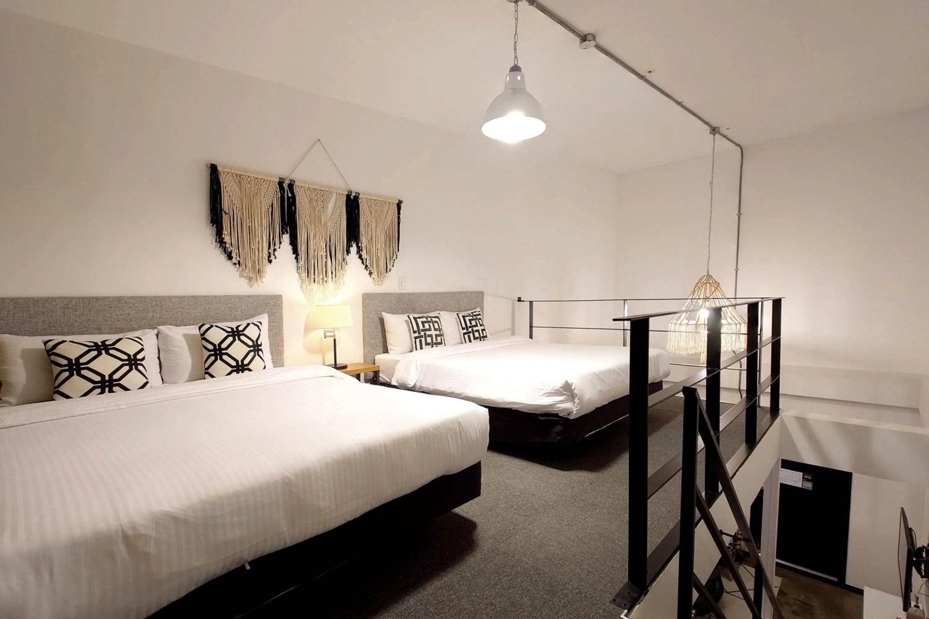 Bedroom, Bed in Seoul Loft Apartments - SLA 7 Night Minimum