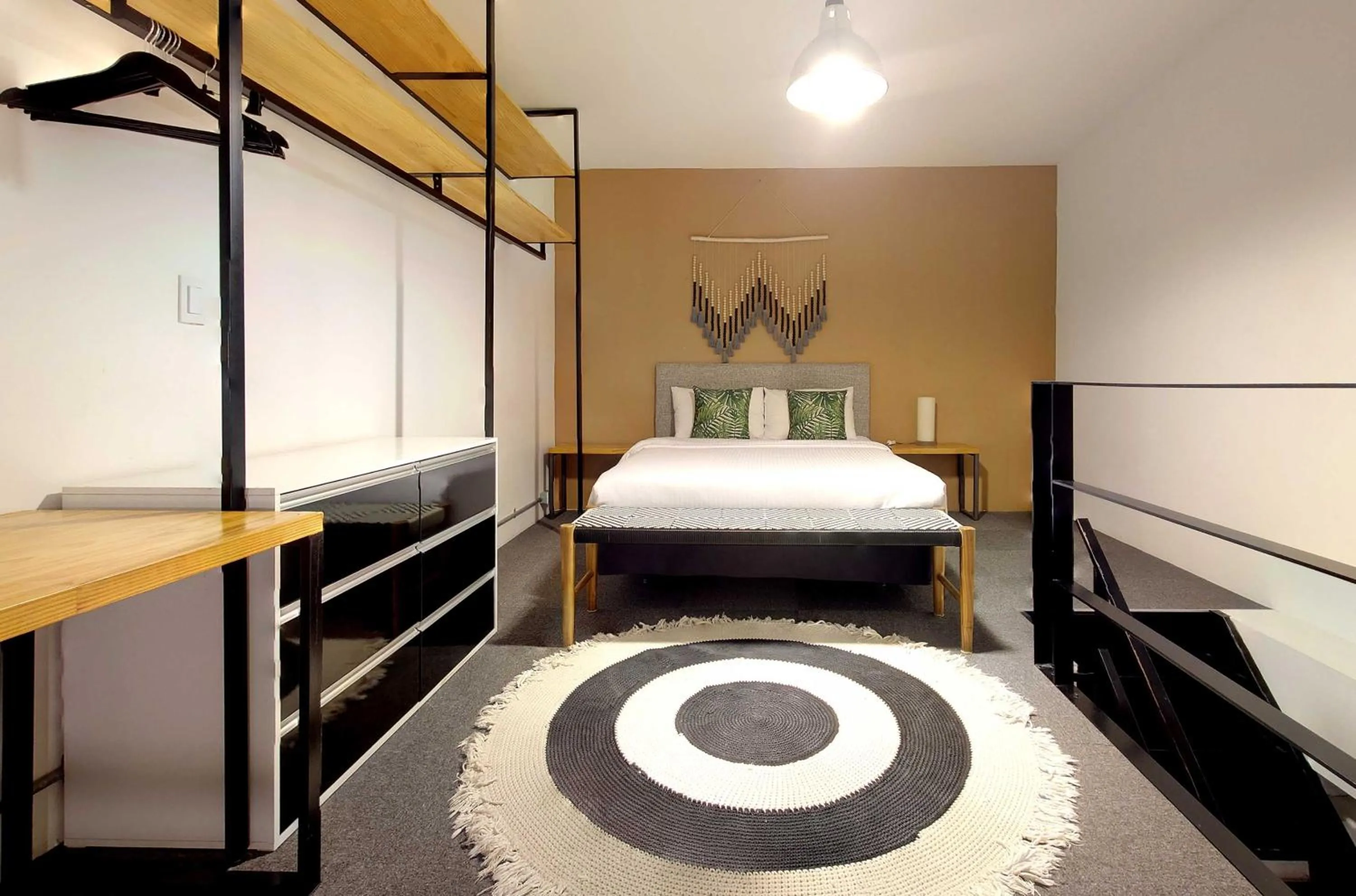 Bedroom, Bed in Seoul Loft Apartments - SLA 7 Night Minimum