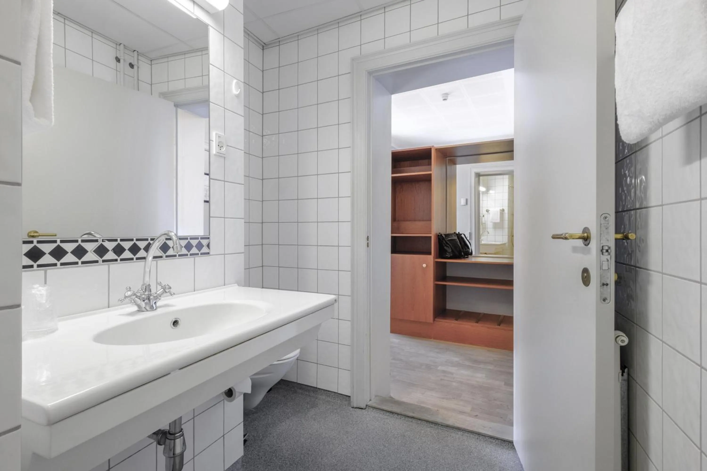 Bathroom in Four Points Flex by Sheraton Roskilde