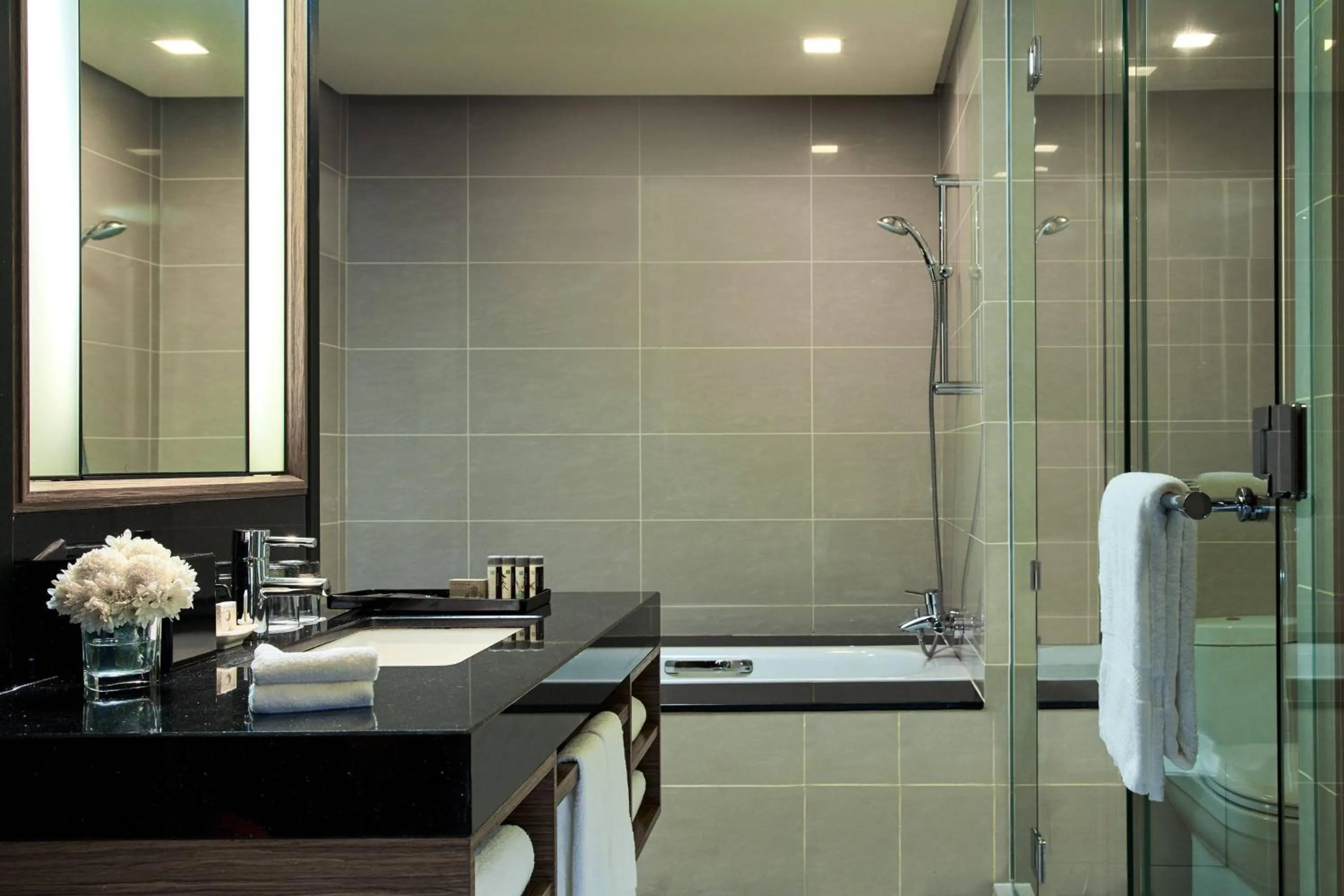 Bathroom in Renaissance Johor Bahru Hotel