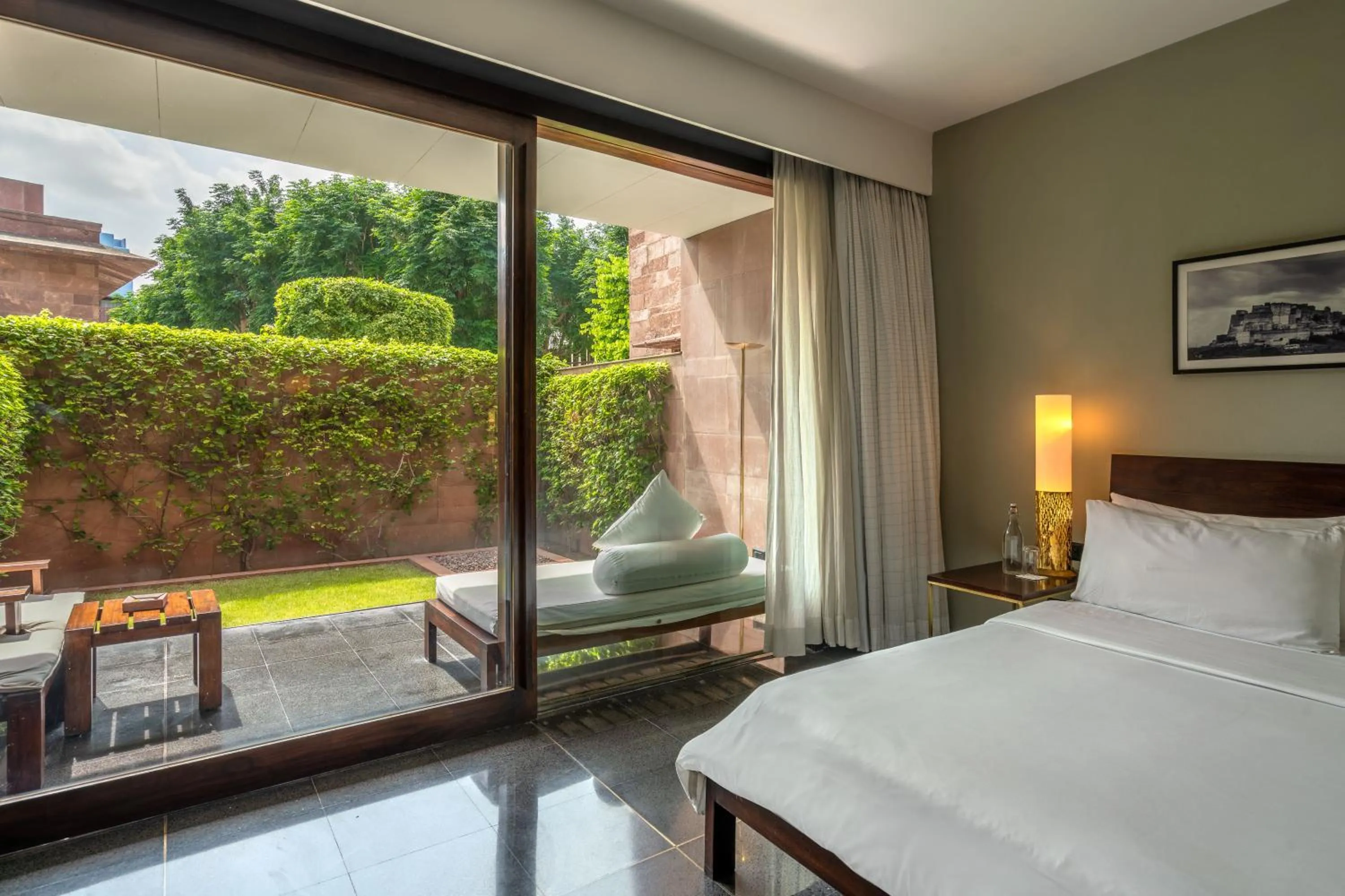 Bedroom, Bed in RAAS Jodhpur