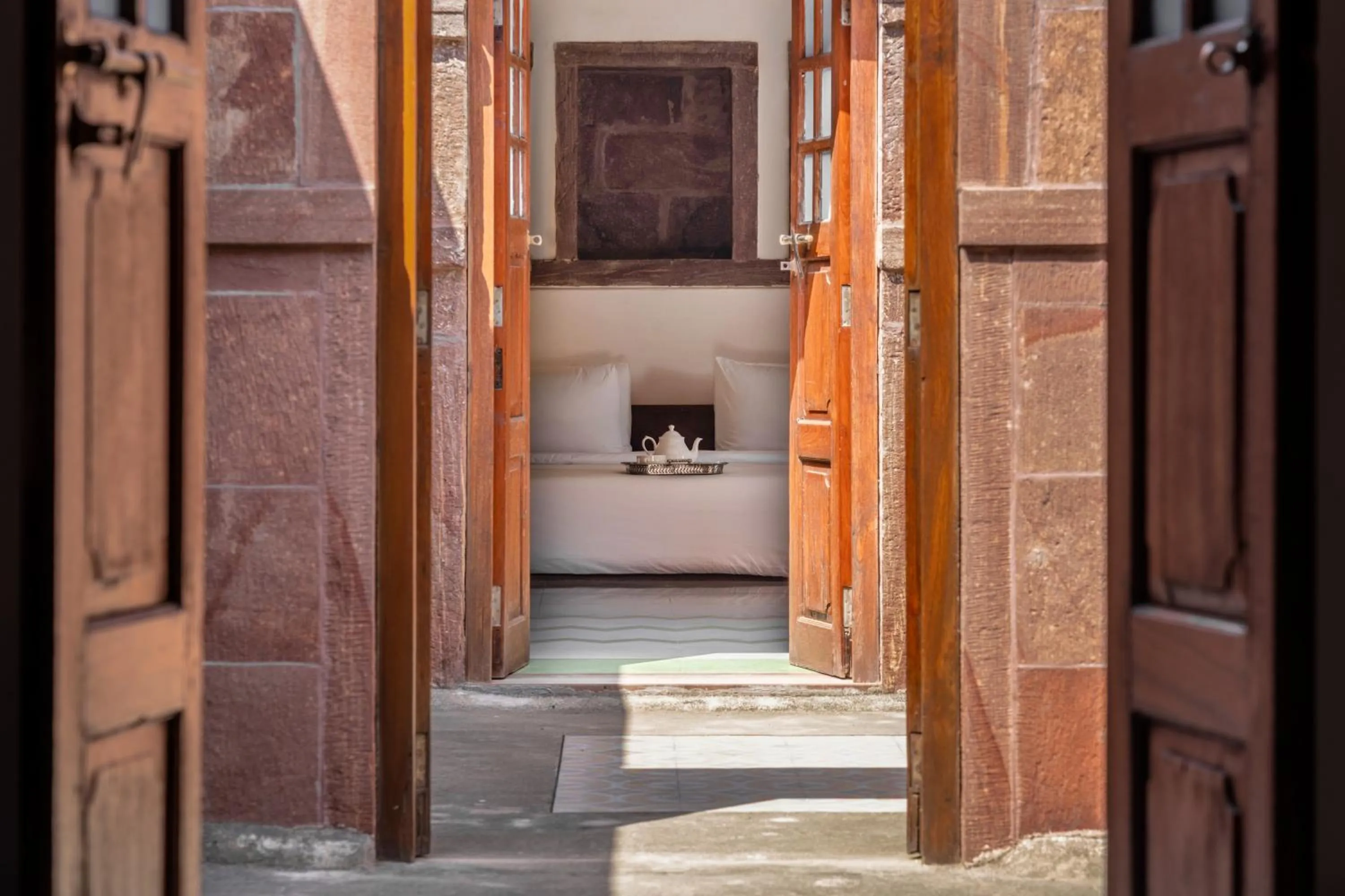 Seating area in RAAS Jodhpur