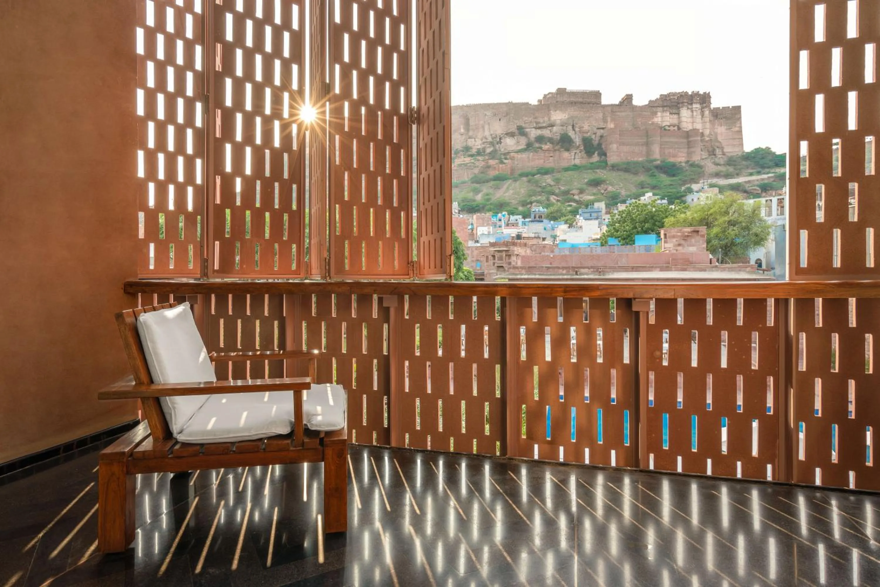 Balcony/Terrace in RAAS Jodhpur