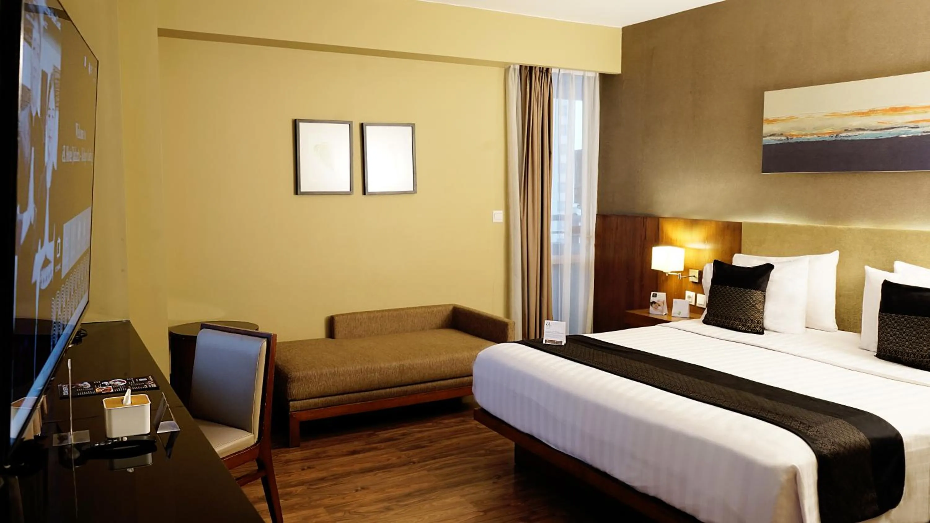 Bed in eL Hotel Jakarta