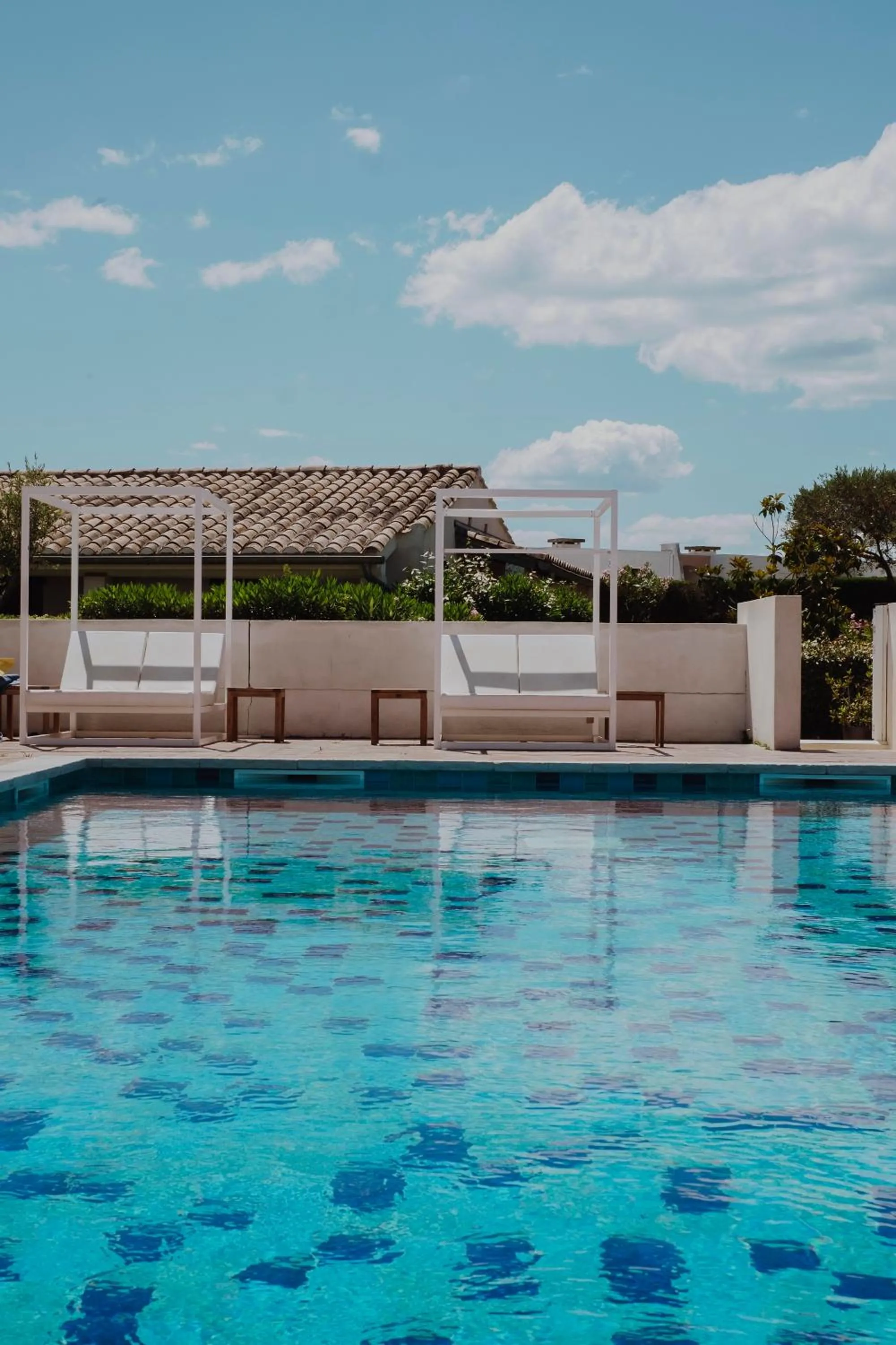 Swimming pool in Oustau Camarguen Hôtel & Spa