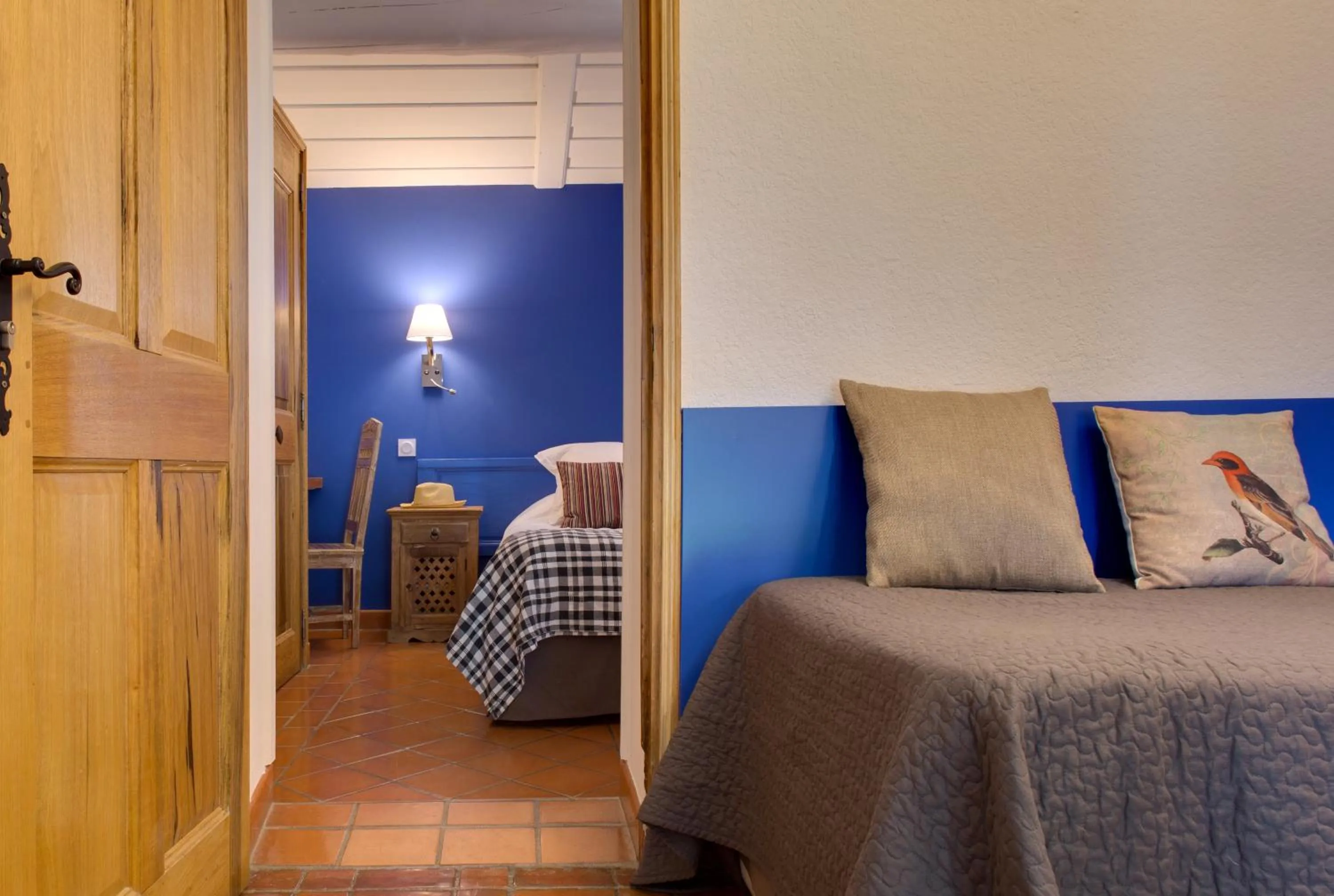 Bed in Oustau Camarguen Hôtel & Spa