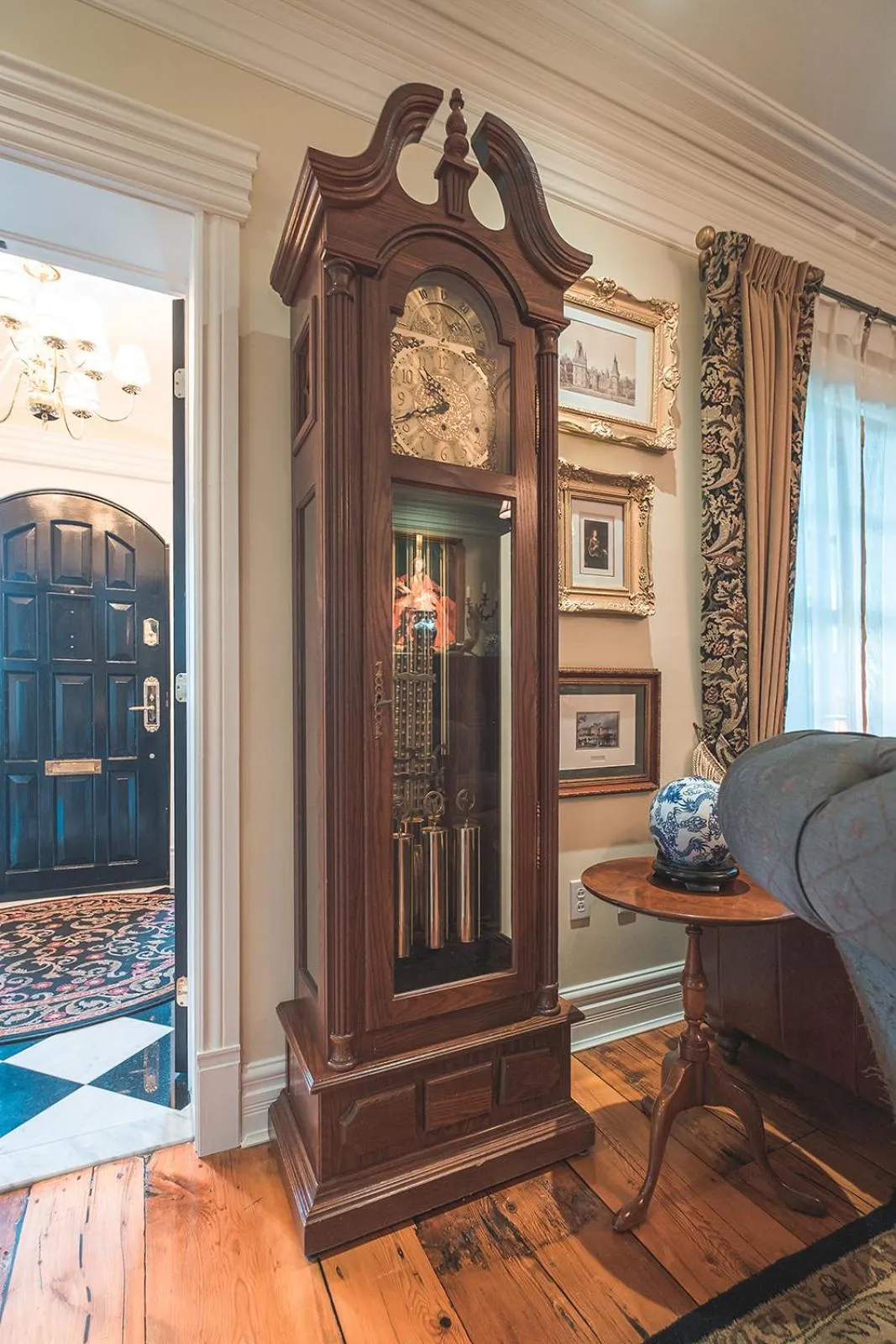 Decorative detail in Domaine Dorchamps