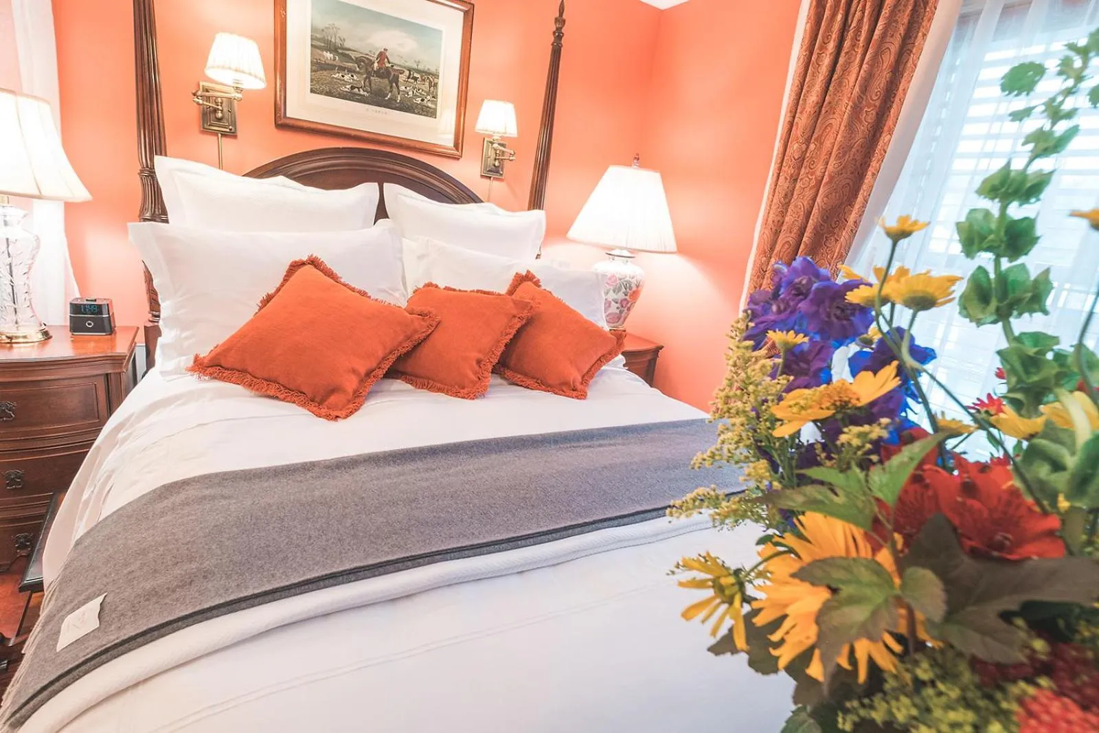 Bed in Domaine Dorchamps